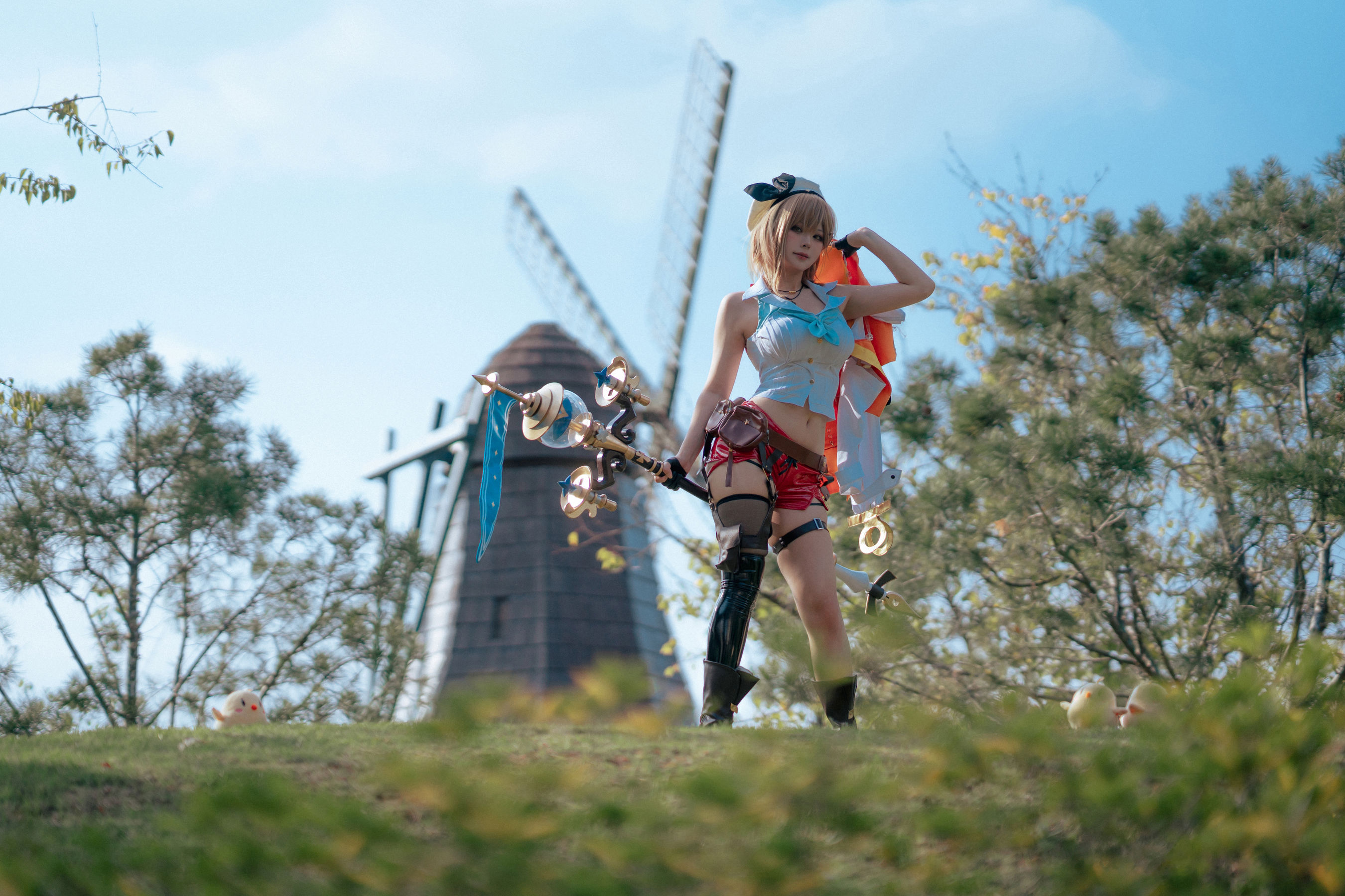 [福利COS] 动漫博主w百合欧皇子w - 碧蓝航线莱莎第5张