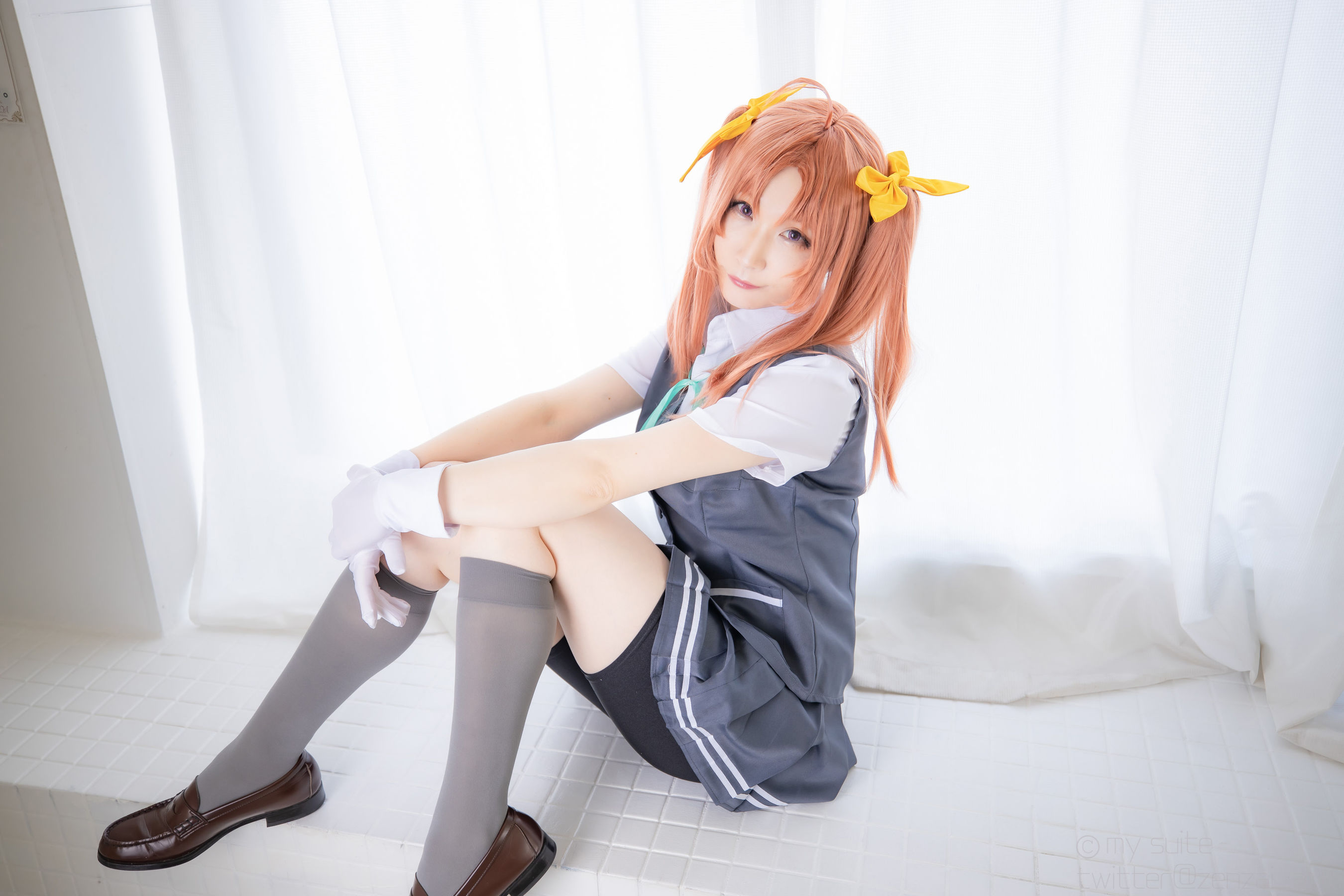 [福利COS] (Cosplay)[my suite] Atsuki あつき - スパッツと競泳水着を堪能するROM Suite Collection.36第5张