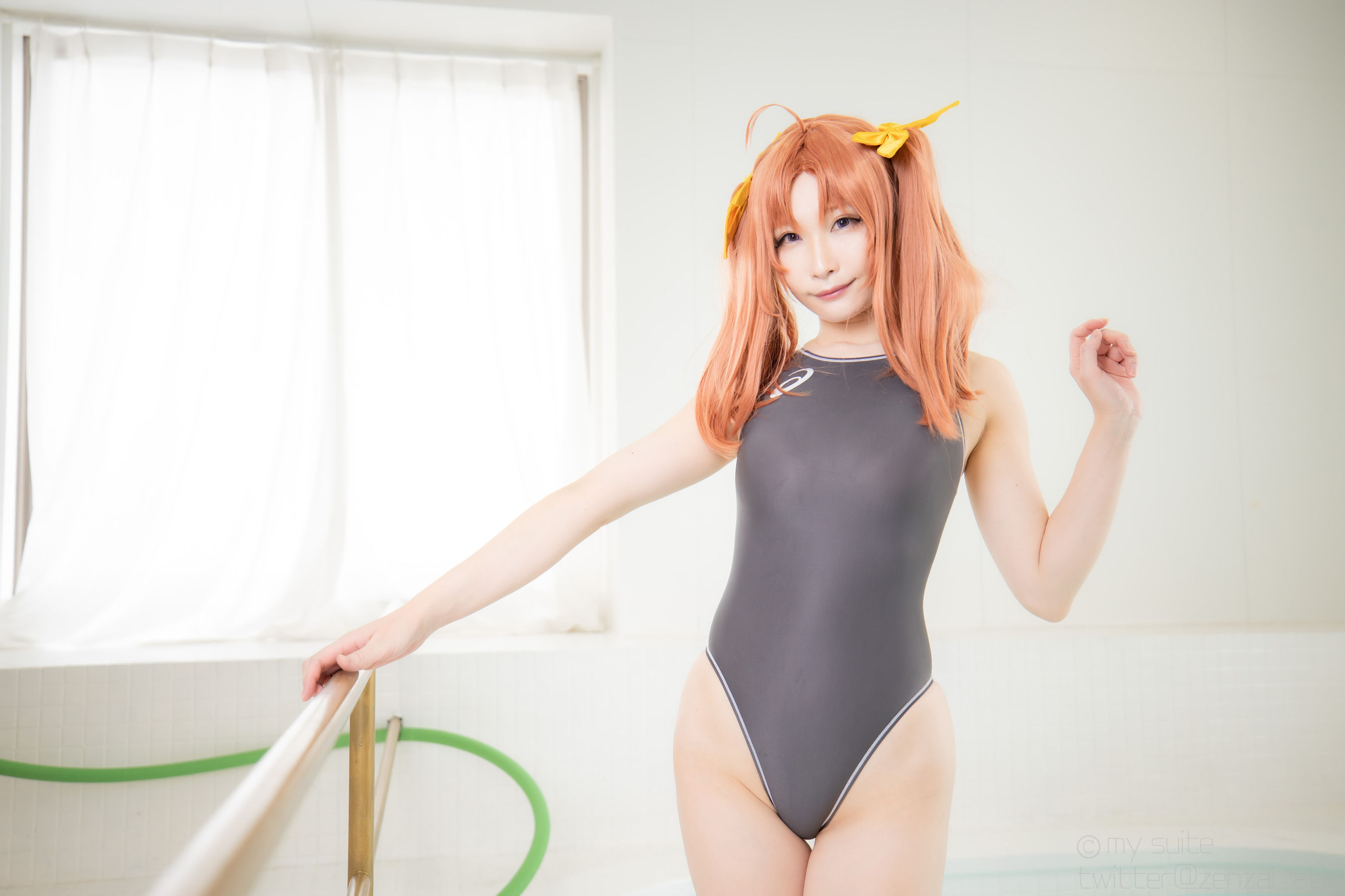 [福利COS] (Cosplay)[my suite] Atsuki あつき - スパッツと競泳水着を堪能するROM Suite Collection.36第26张