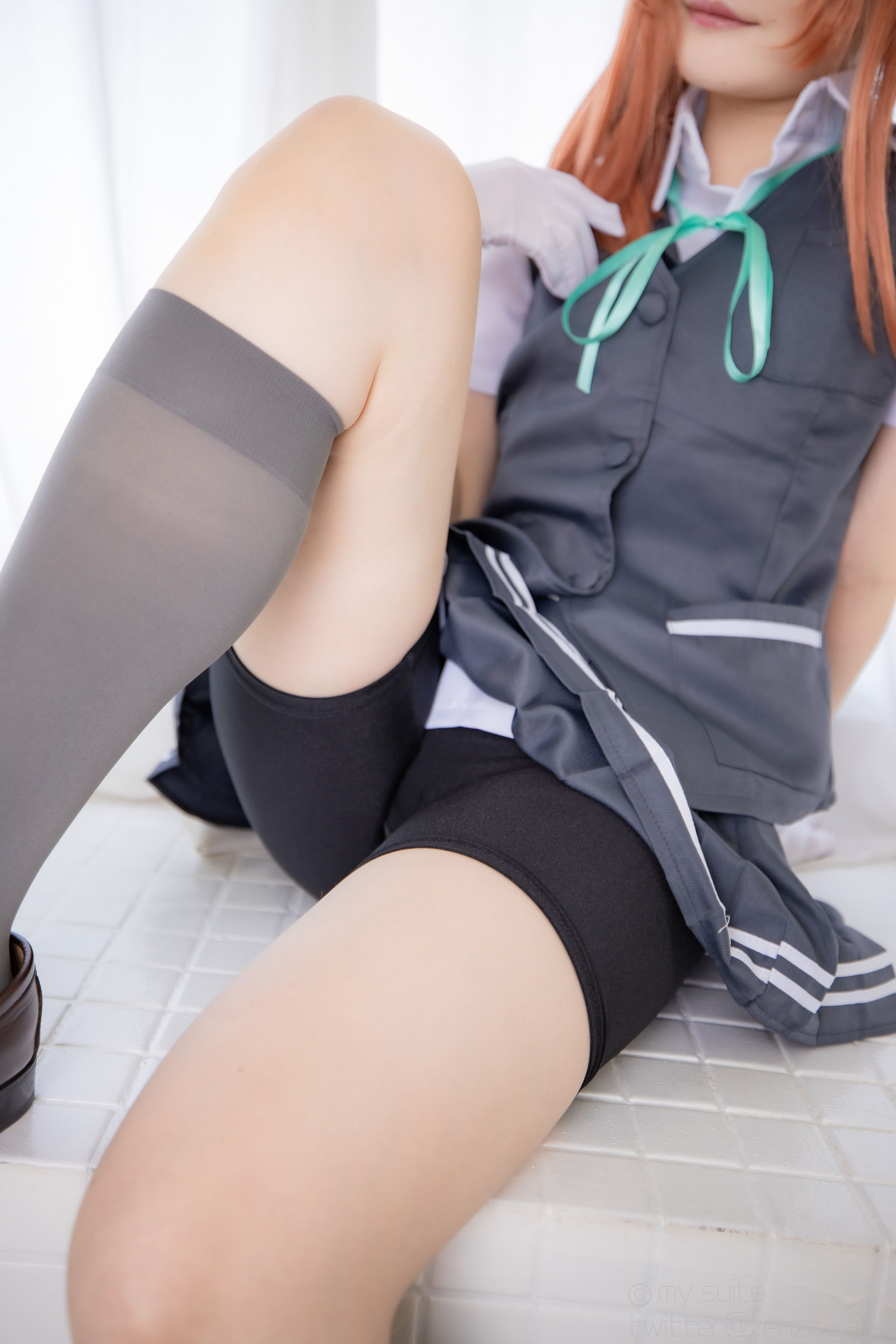 [福利COS] (Cosplay)[my suite] Atsuki あつき - スパッツと競泳水着を堪能するROM Suite Collection.36第8张