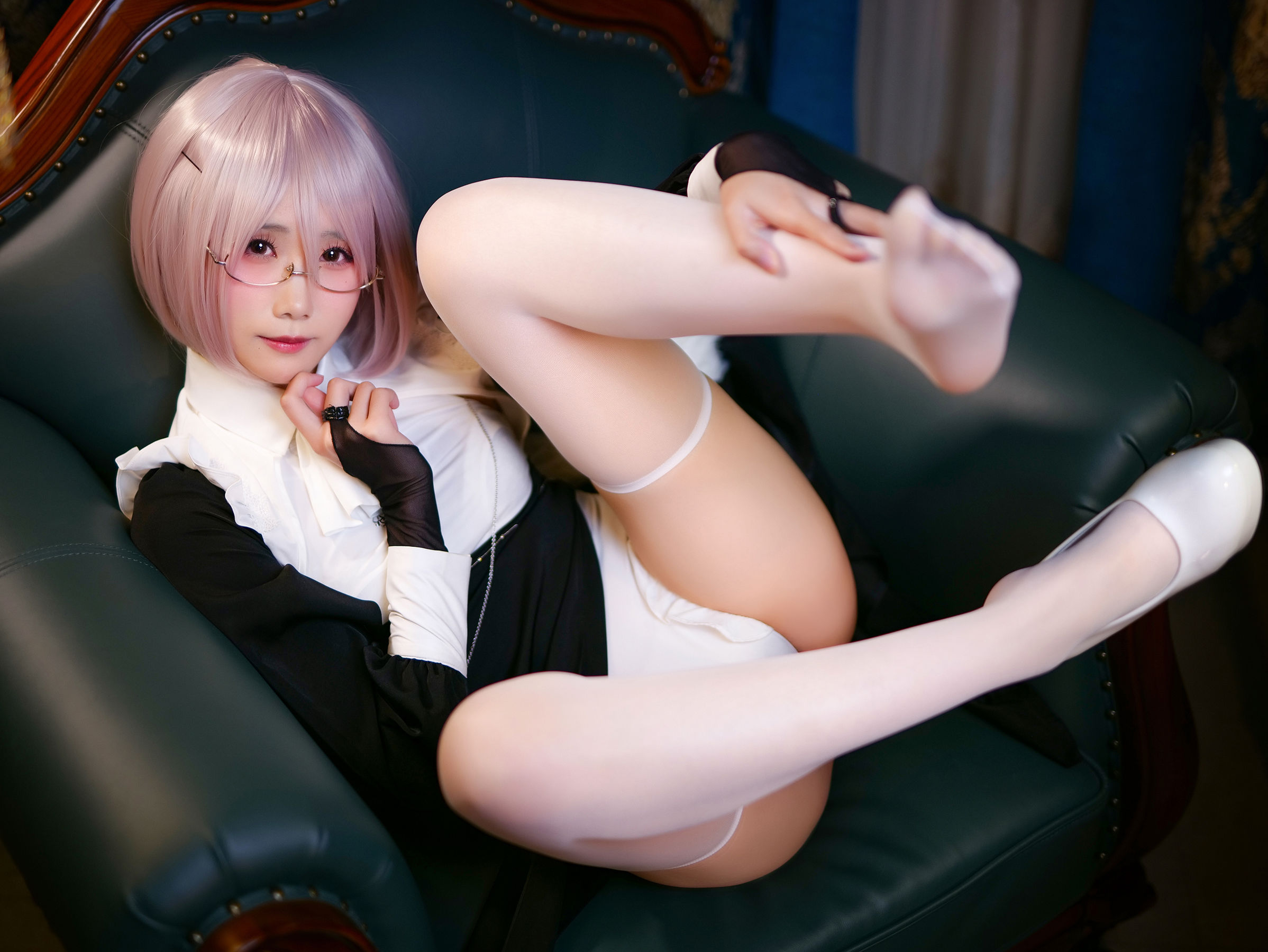 [福利COS] 动漫博主曉美媽 - 痴-修女第14张