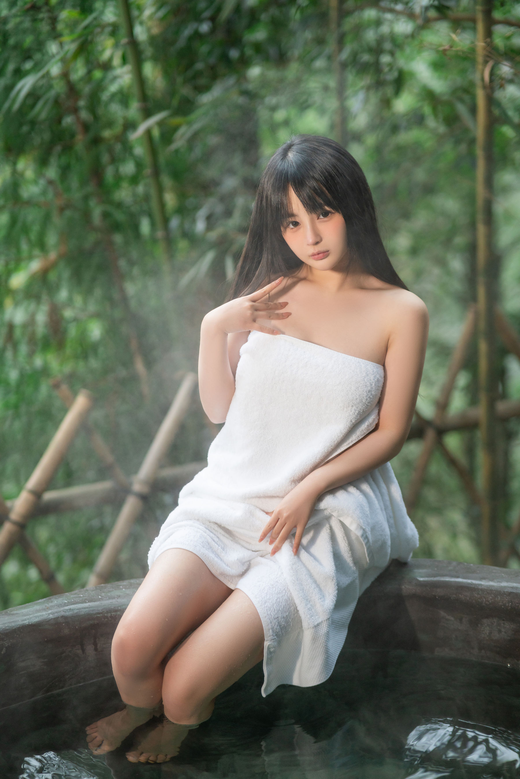 [福利COS] 桜井宁宁 - 温泉第7张