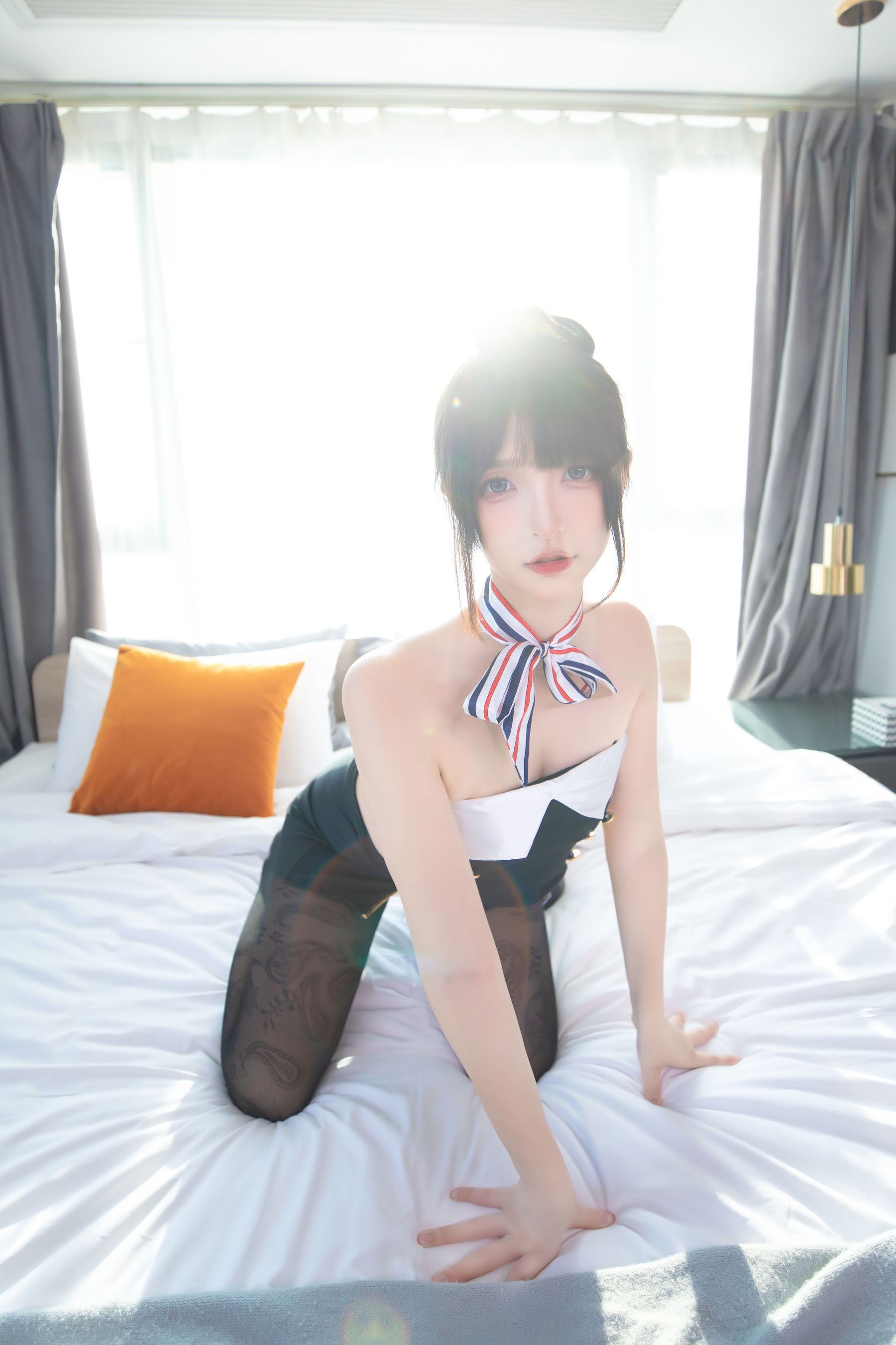 [福利COS] 萝莉神楽板真冬 空中邂逅第11张