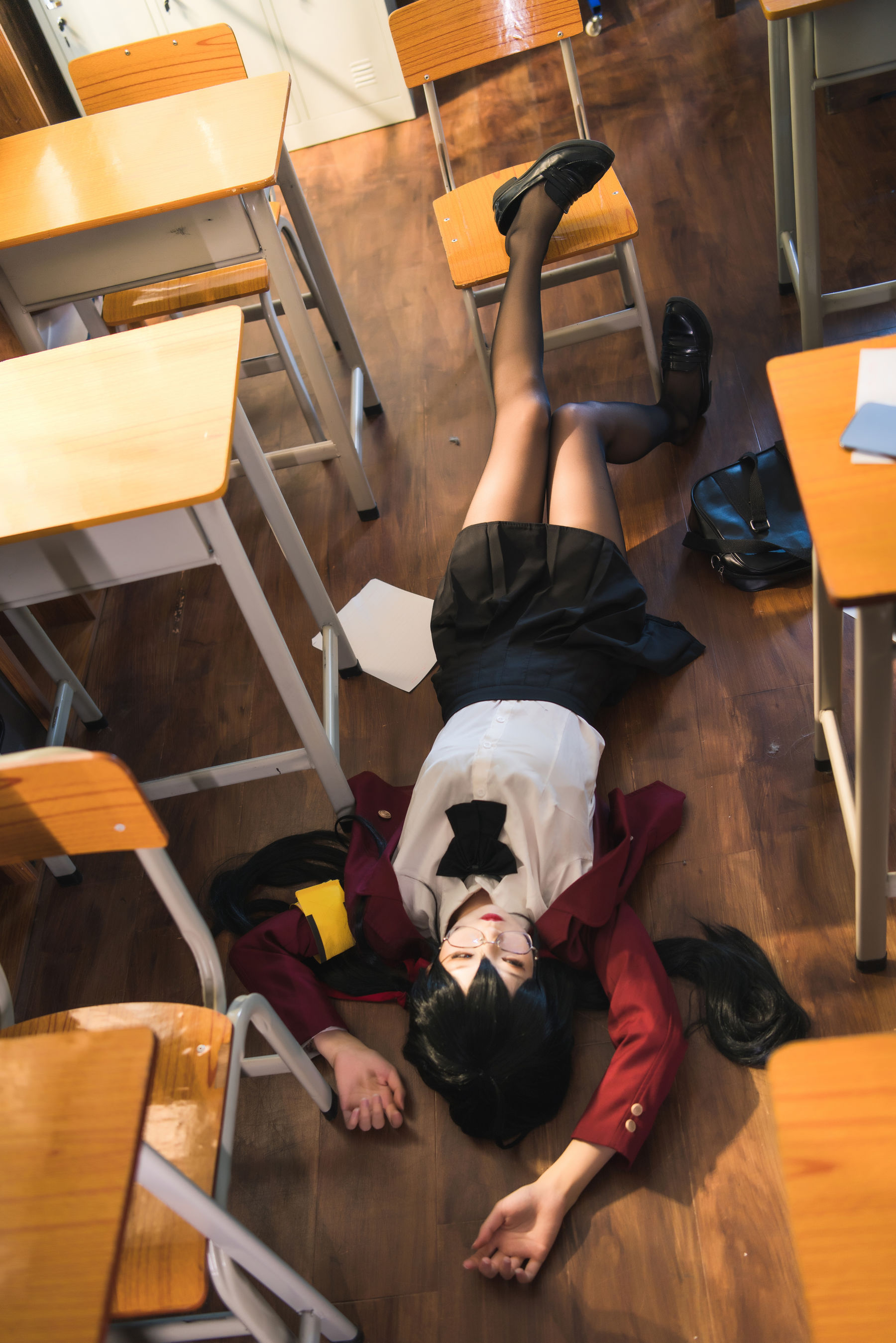 [福利COS] 狐玖玖 - 碧蓝航线 大凤JK第7张