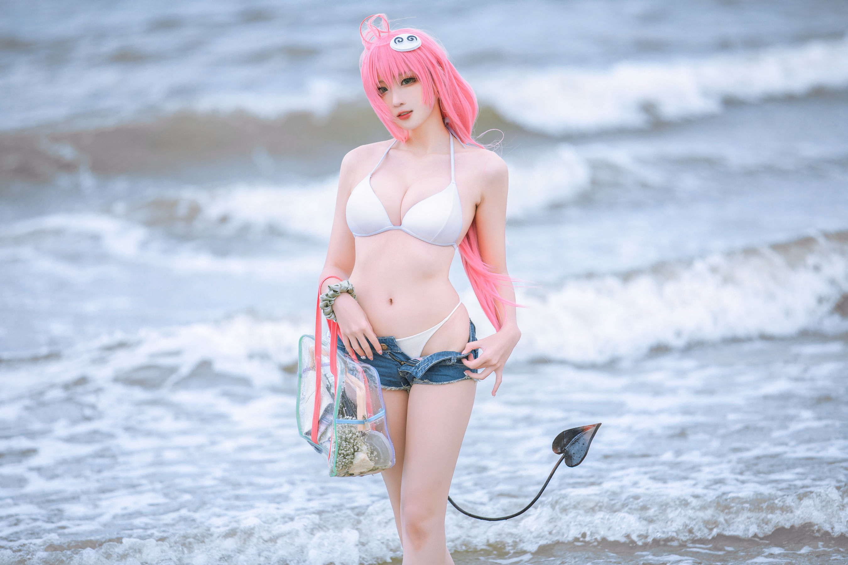 [福利COS] 瓦斯塔亚小龙虾 - 水着第6张