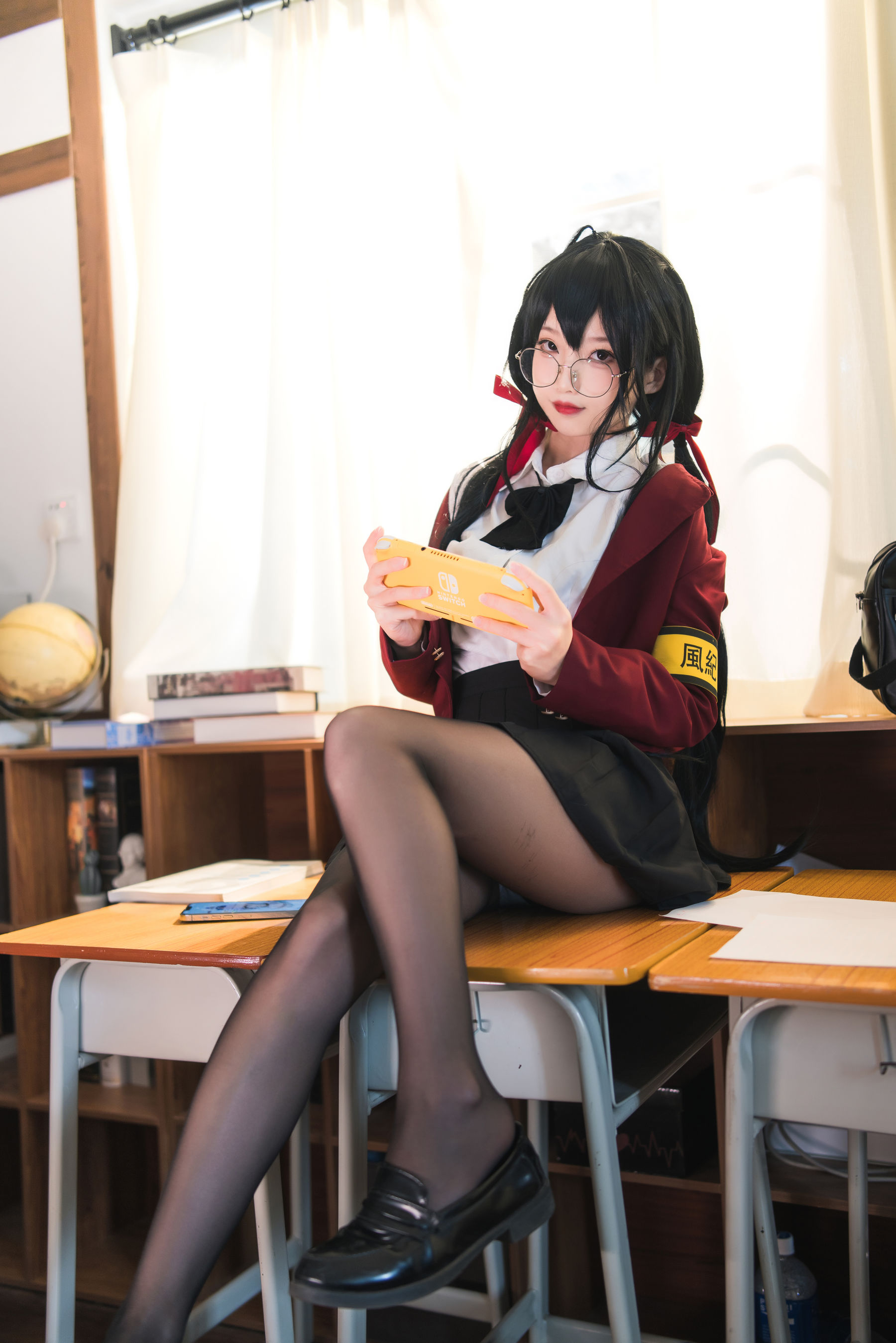 [福利COS] 狐玖玖 - 碧蓝航线 大凤JK第5张