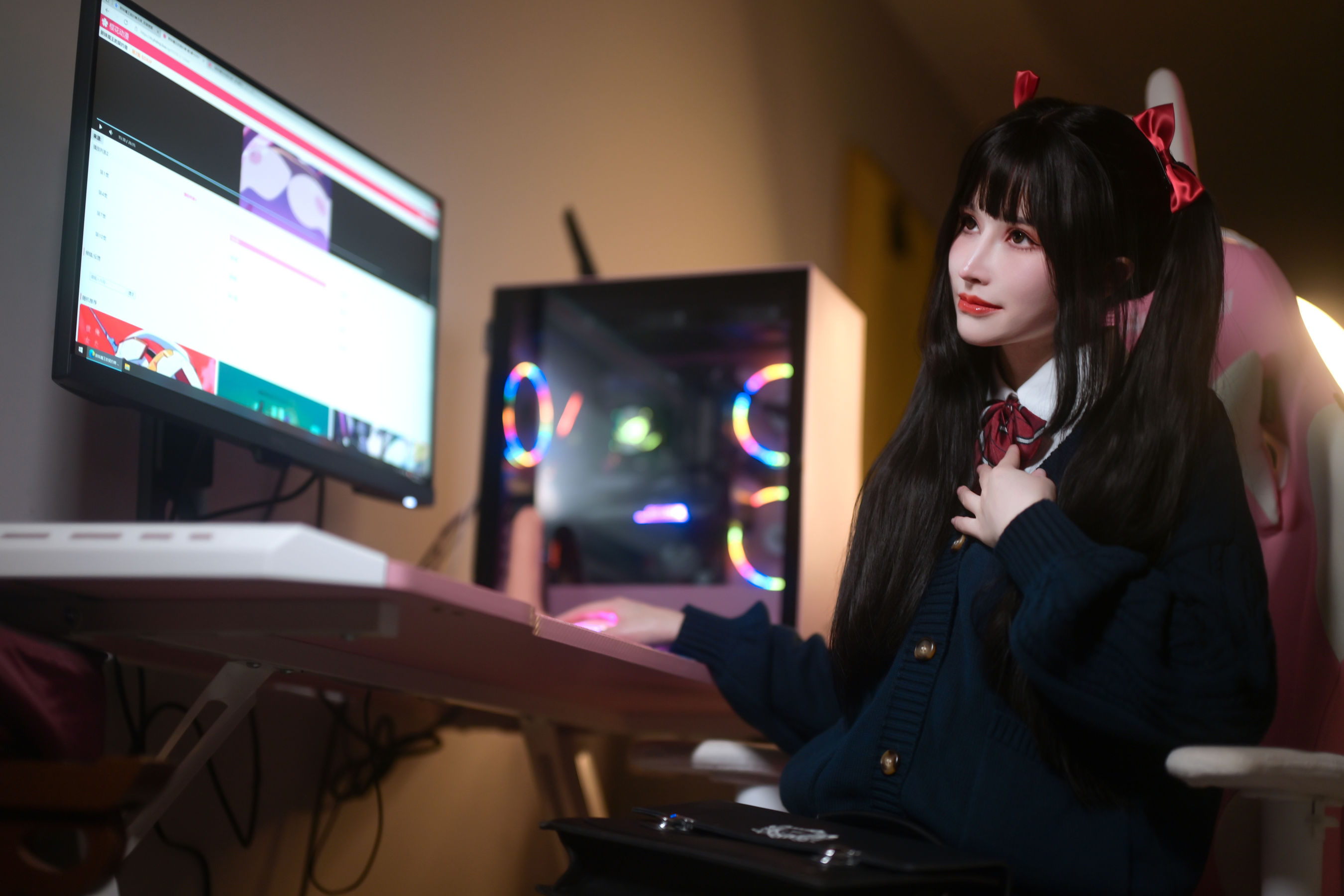 [福利COS] 鹿八岁 - 少女的悸动第11张