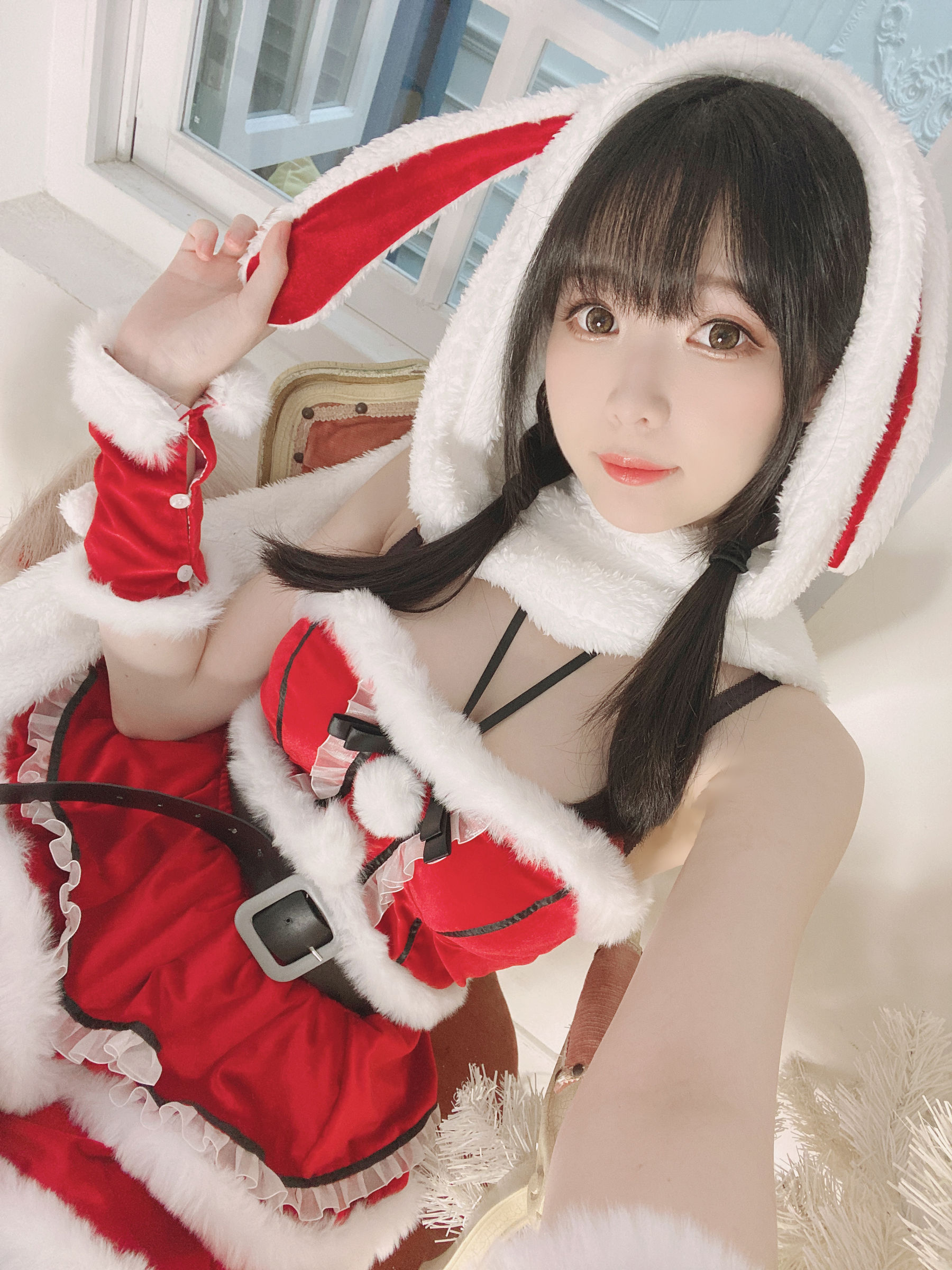 [福利COS] 微博妹纸霜月shimo[fantia] 2022-12-25 メリー・クリスマス！！第1张