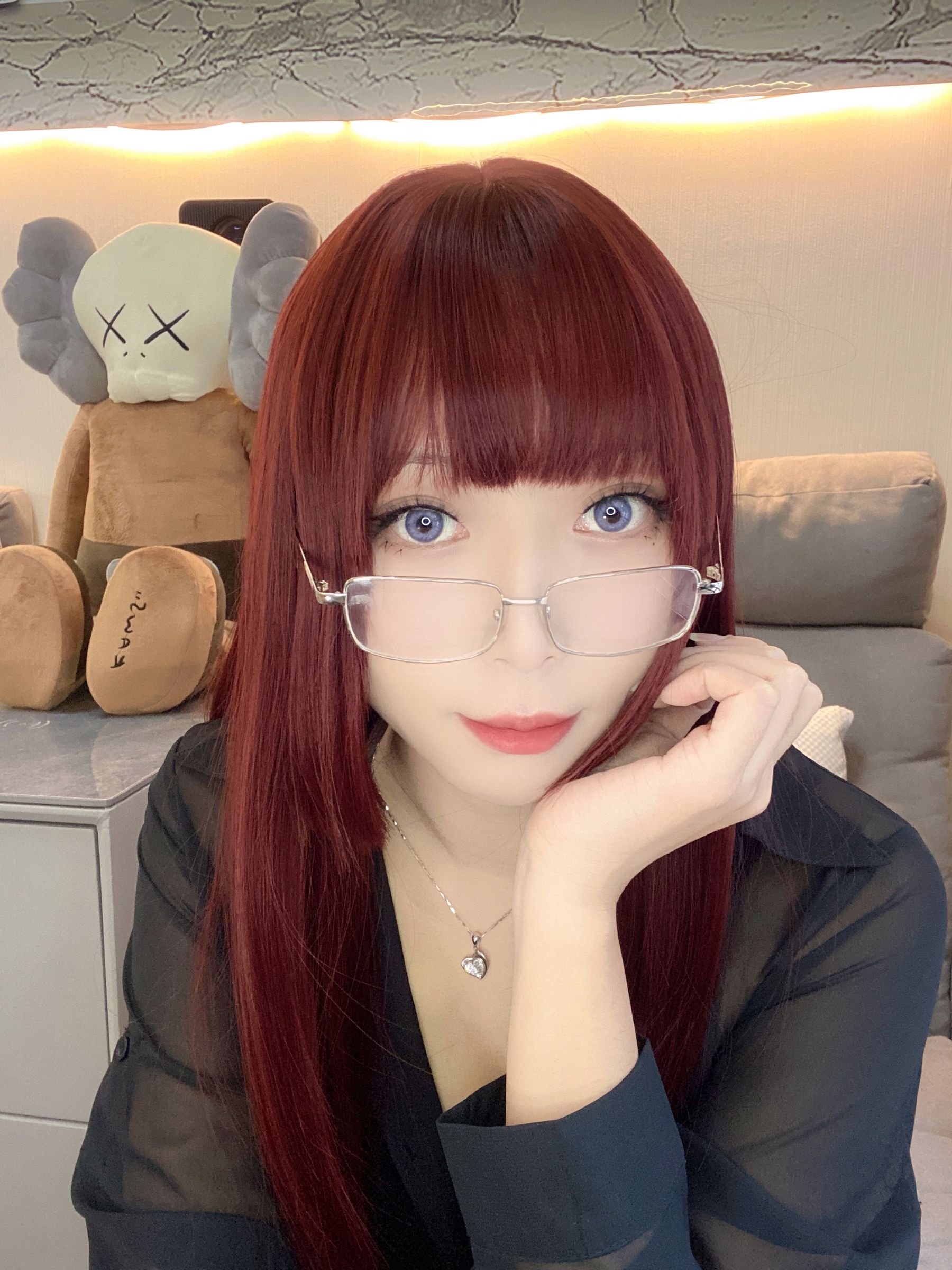 [福利COS] 动漫博主Money冷冷 - 黑衬衫第11张