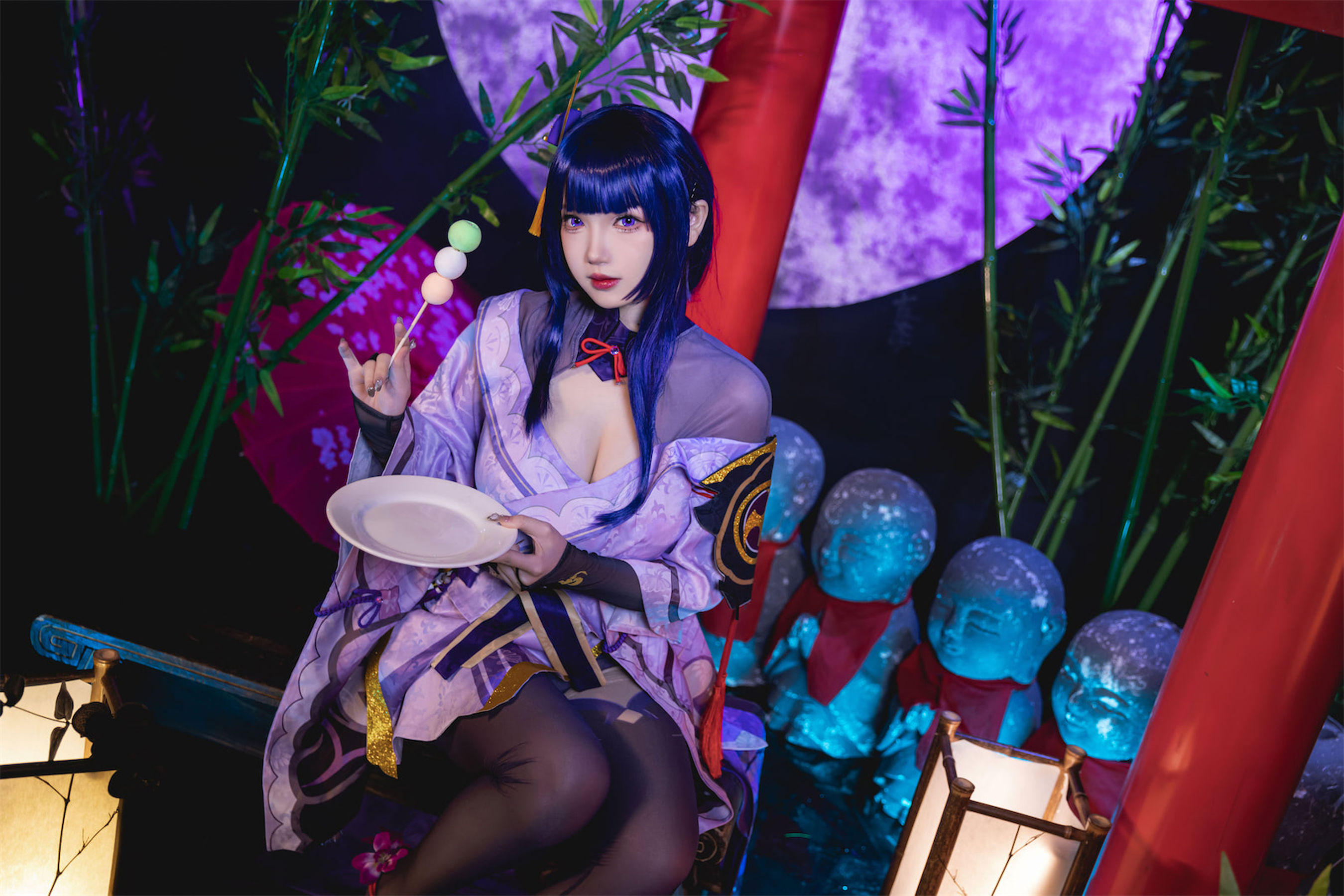 [福利COS] 动漫博主雪晴Astra - 雷电将军第12张