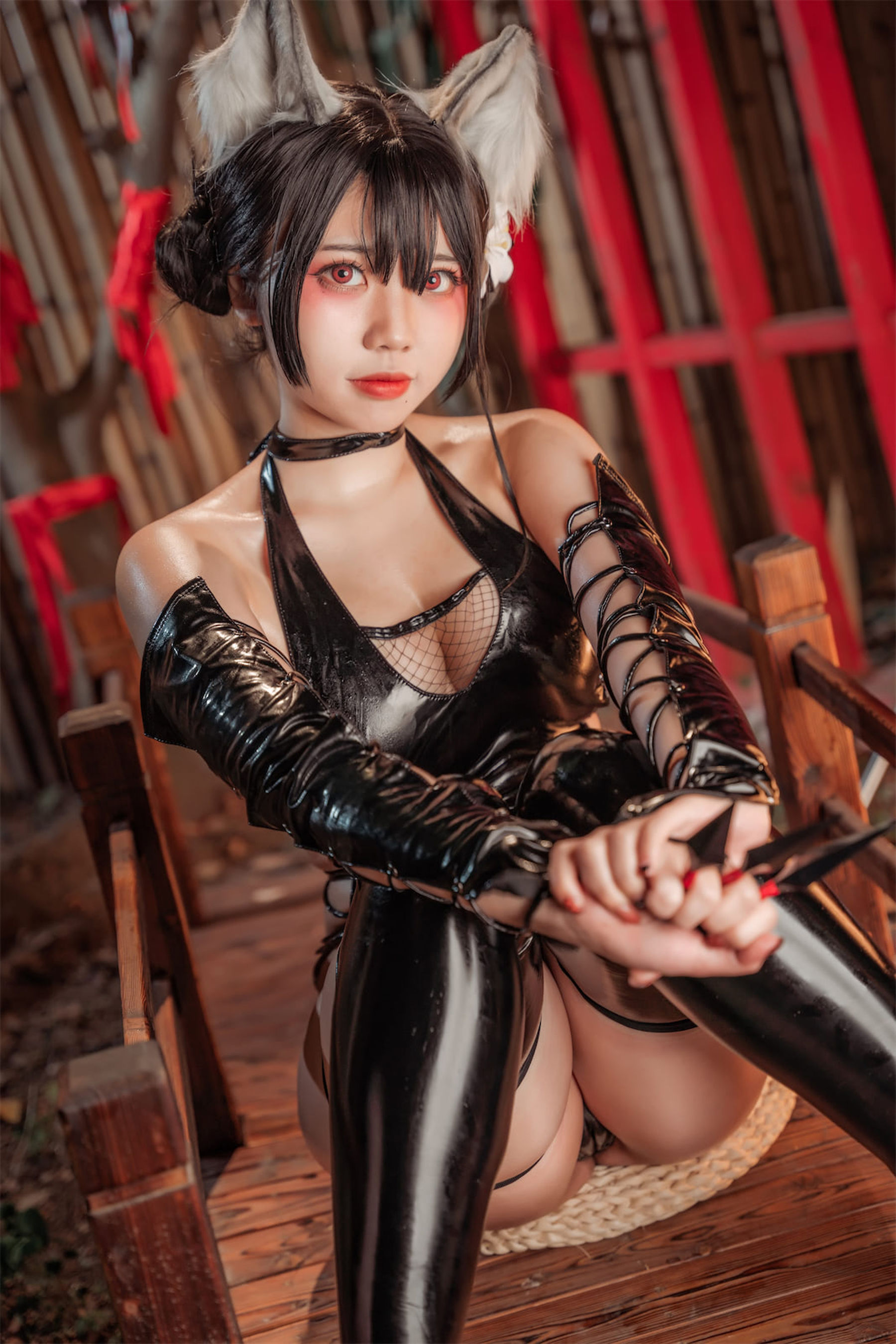 [福利COS] 啊日日_Ganlory - 忍者喵喵第12张