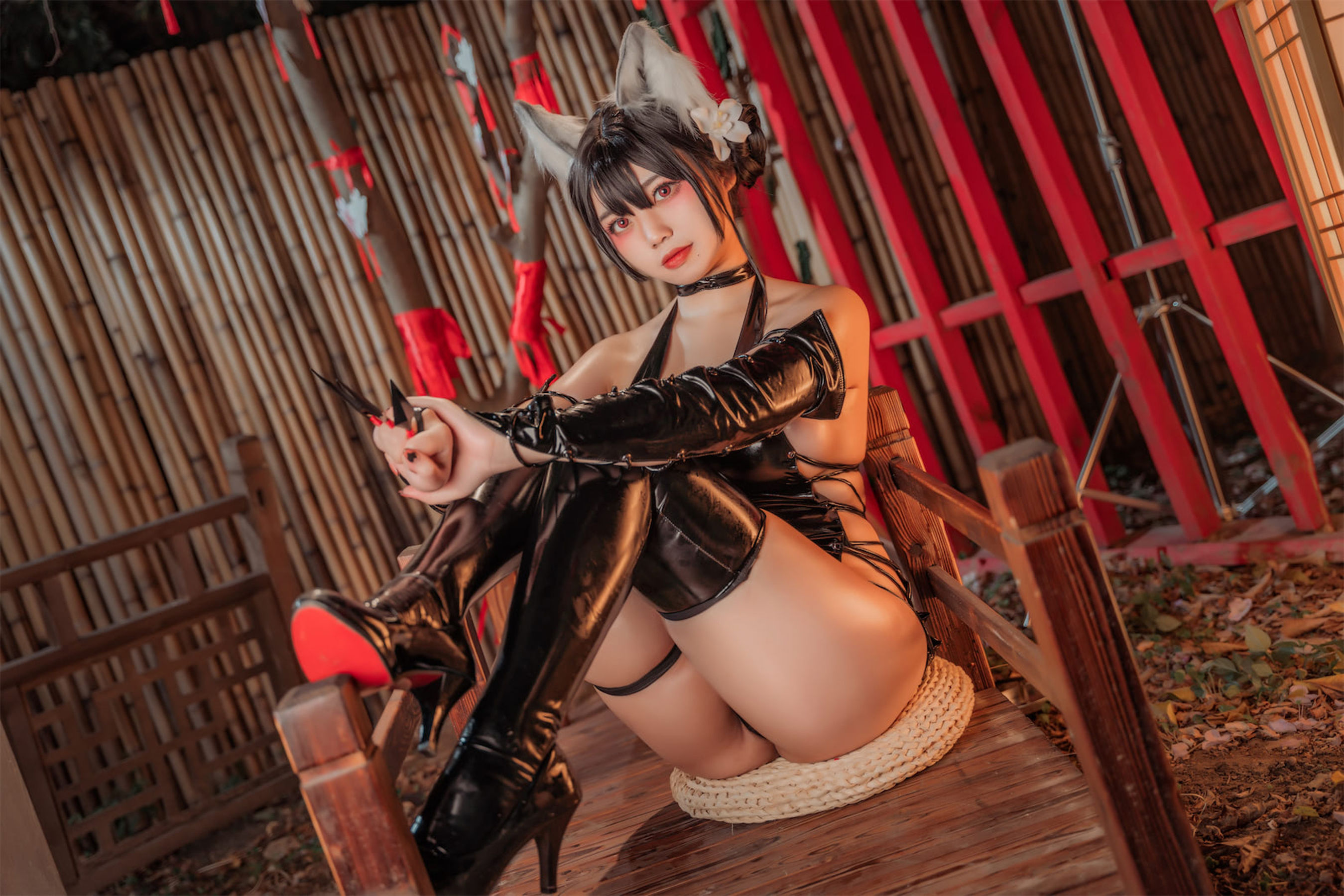 [福利COS] 啊日日_Ganlory - 忍者喵喵第10张