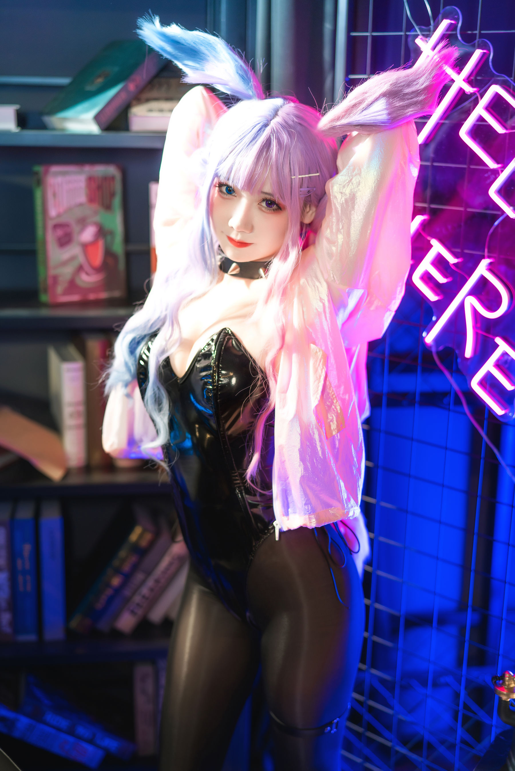 [福利COS] 焖焖碳 - 麻辣兔头X异色兔第10张