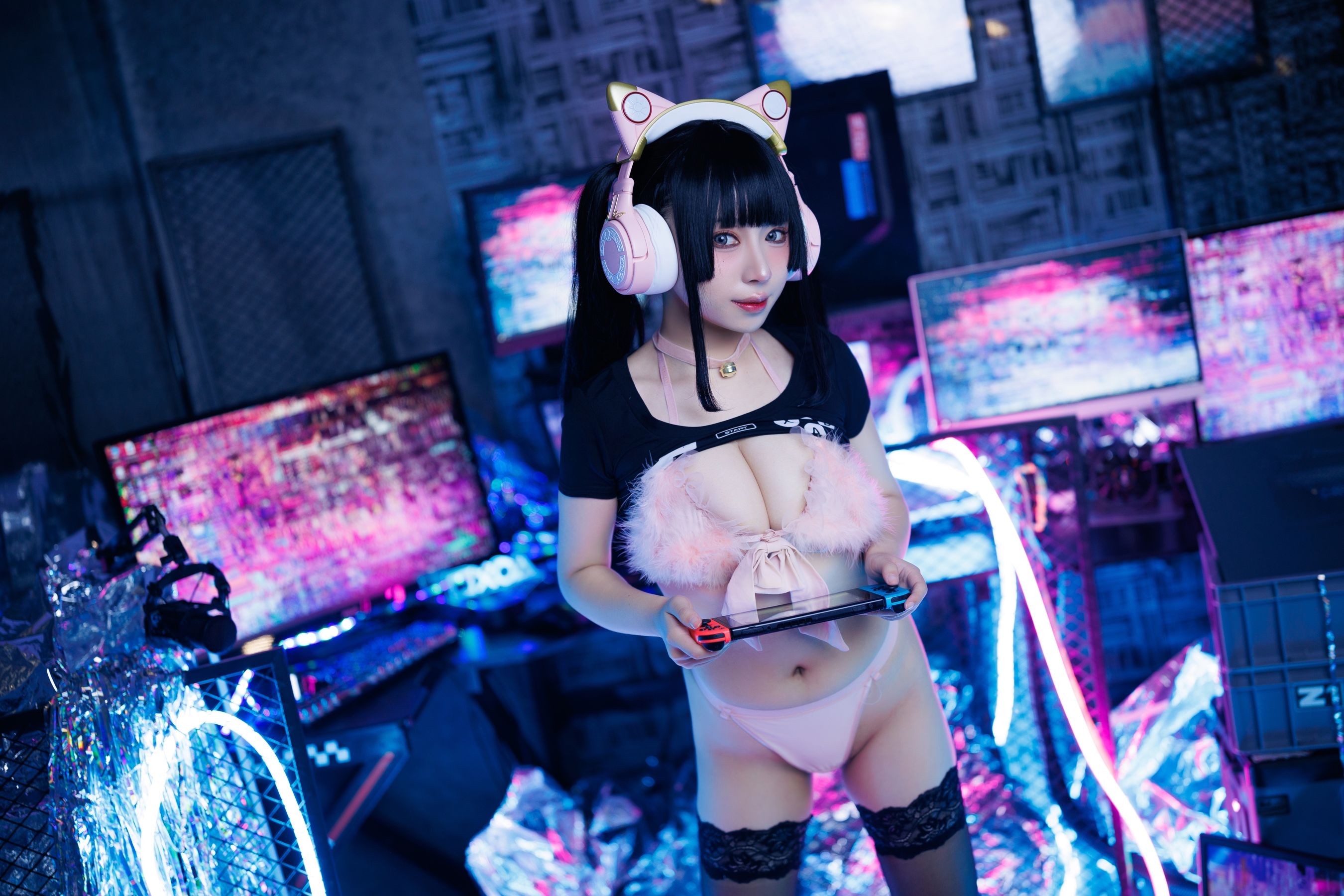 [福利COS] 胡桃猫Kurumineko - 电竞甜心第17张