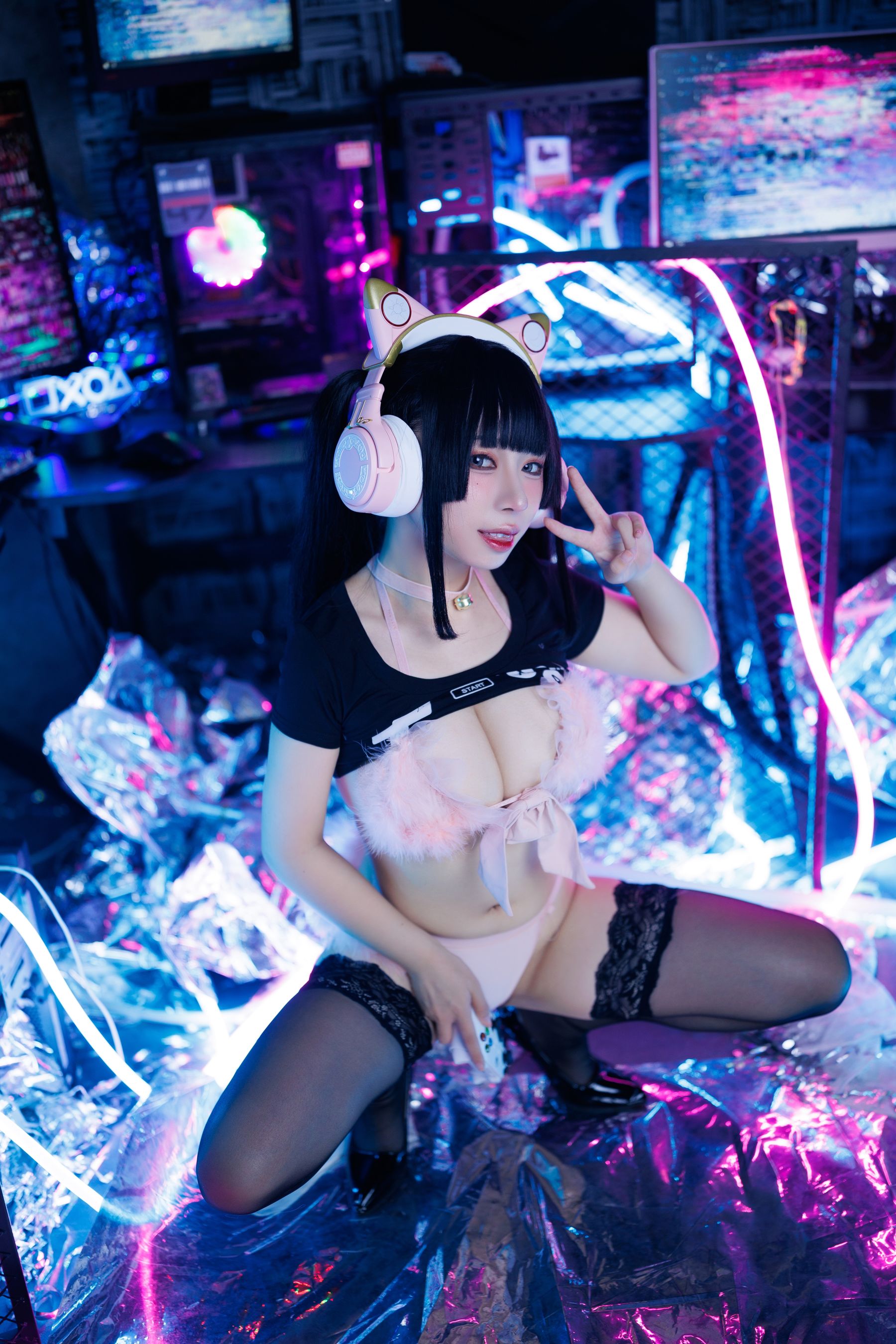 [福利COS] 胡桃猫Kurumineko - 电竞甜心第16张