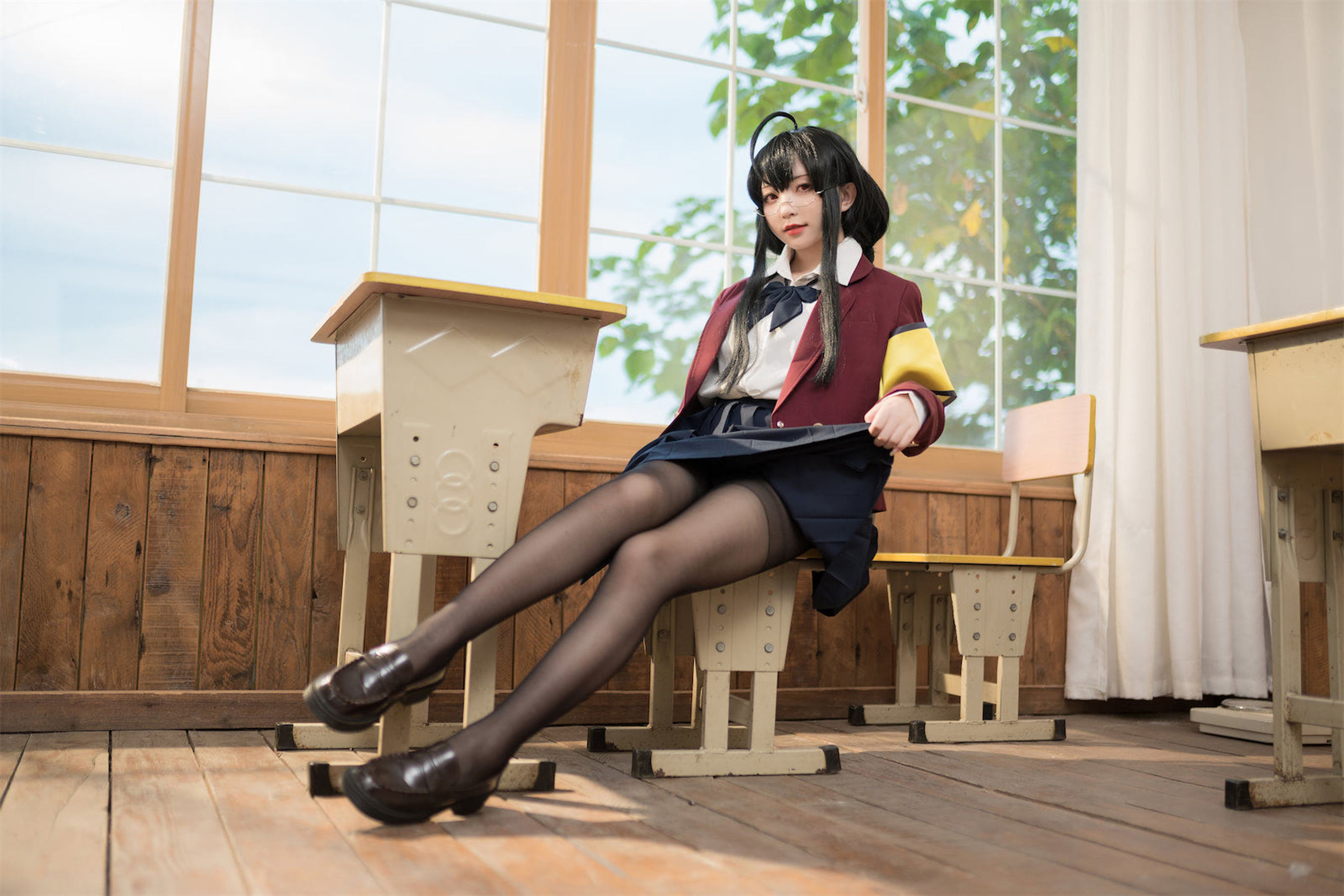 [福利COS] 花铃 - 大凤JK放学后风纪委员第8张