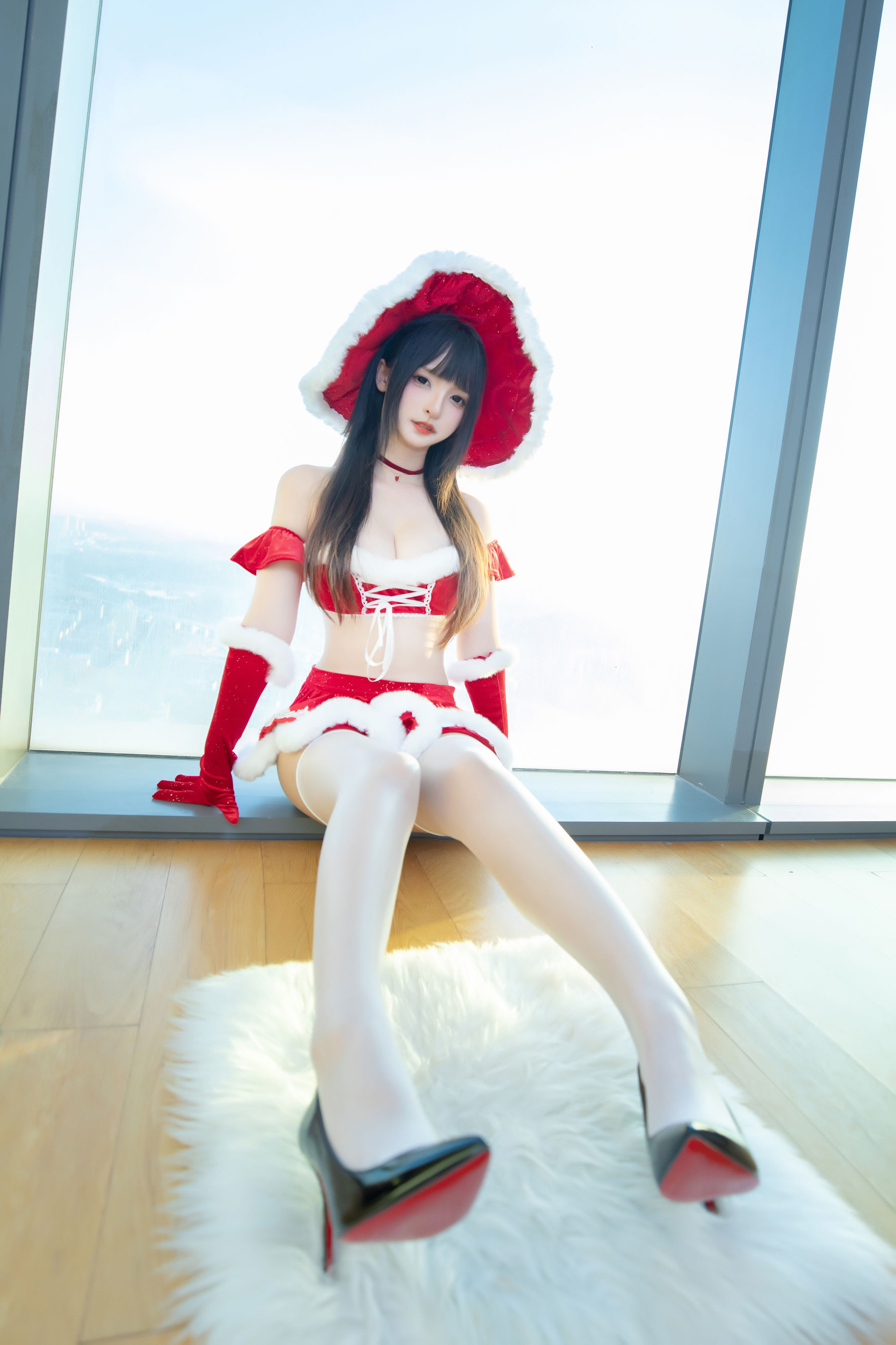 [福利COS] 萝莉神楽板真冬 之圣诞魔法第10张