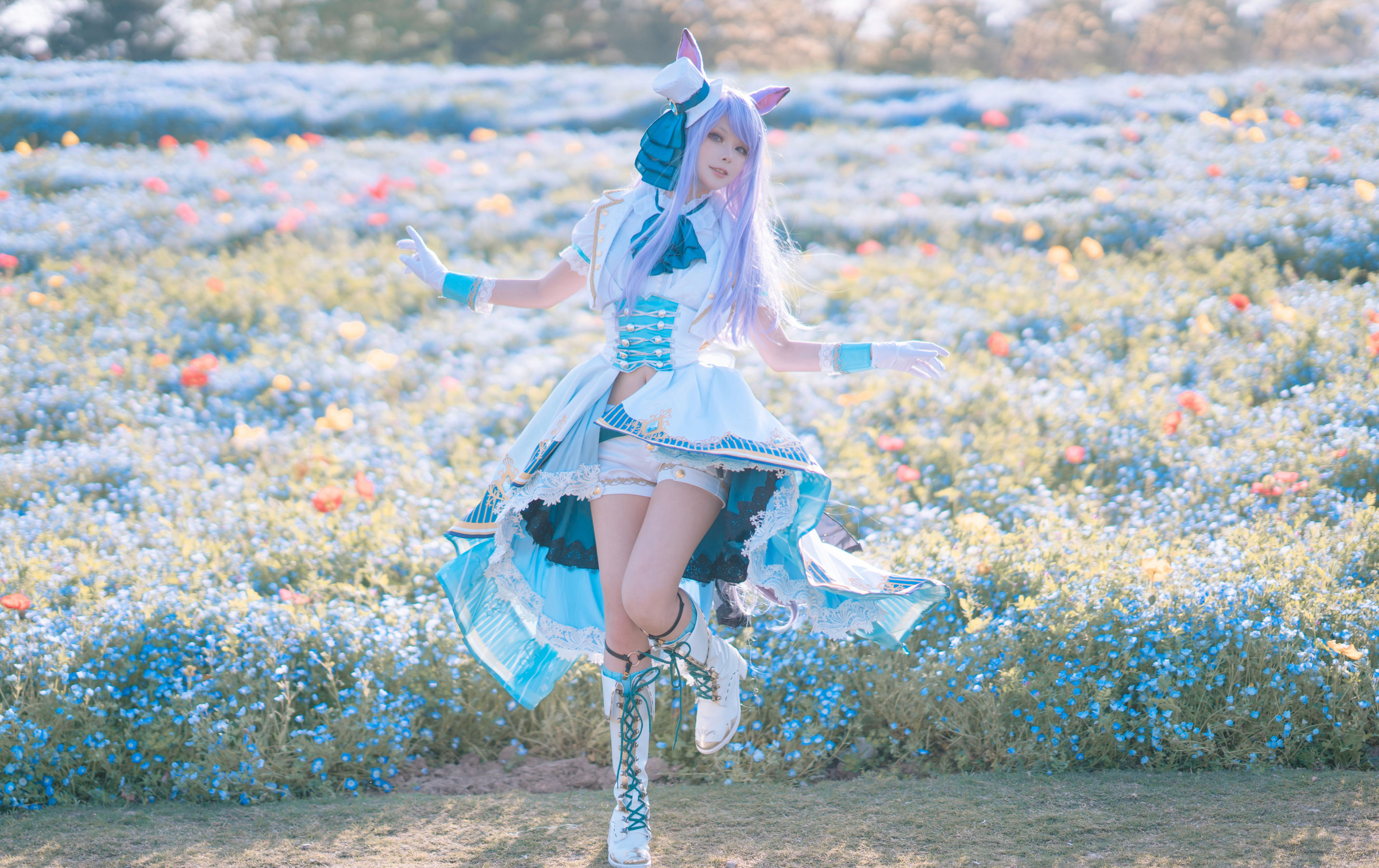 动漫博主w百合欧皇子w - 目白麦昆决胜服第6张