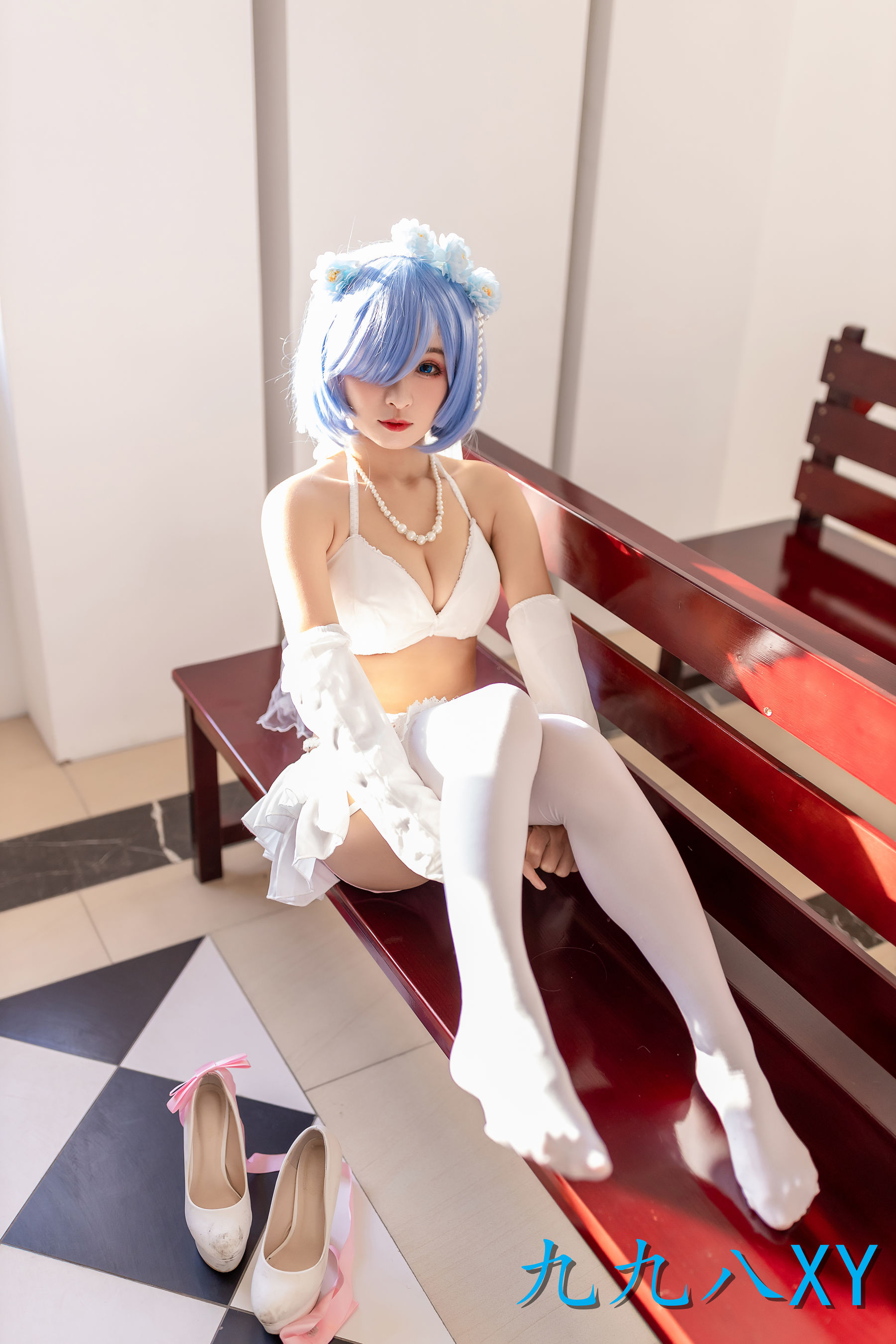 动漫博主九九八XY - 蕾姆花嫁第4张
