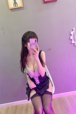 [福利COS] usejan - 黑丝睡衣