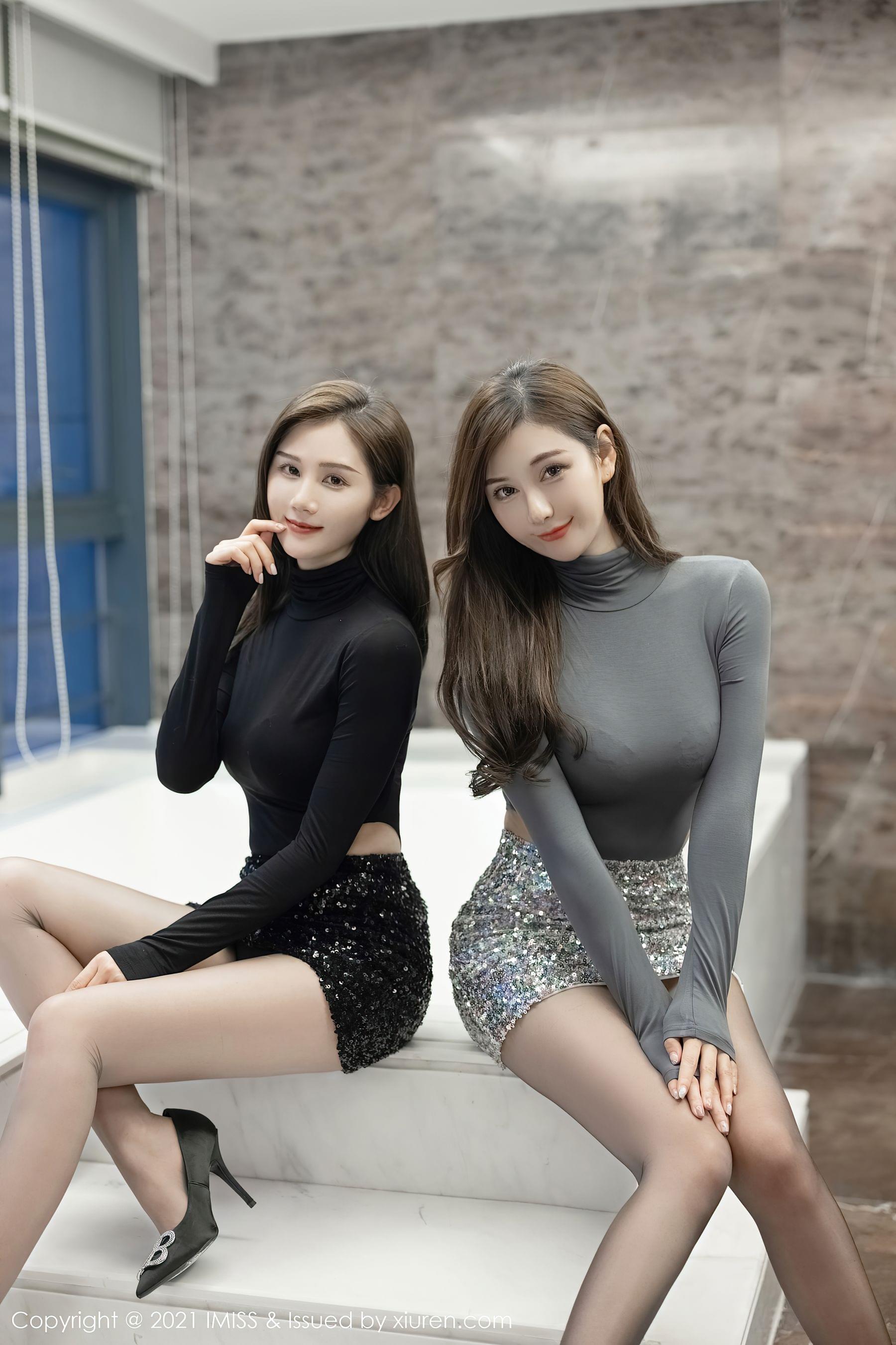  爱蜜社IMiss Vol.582 Lavinia肉肉&#038;SISY思第15张