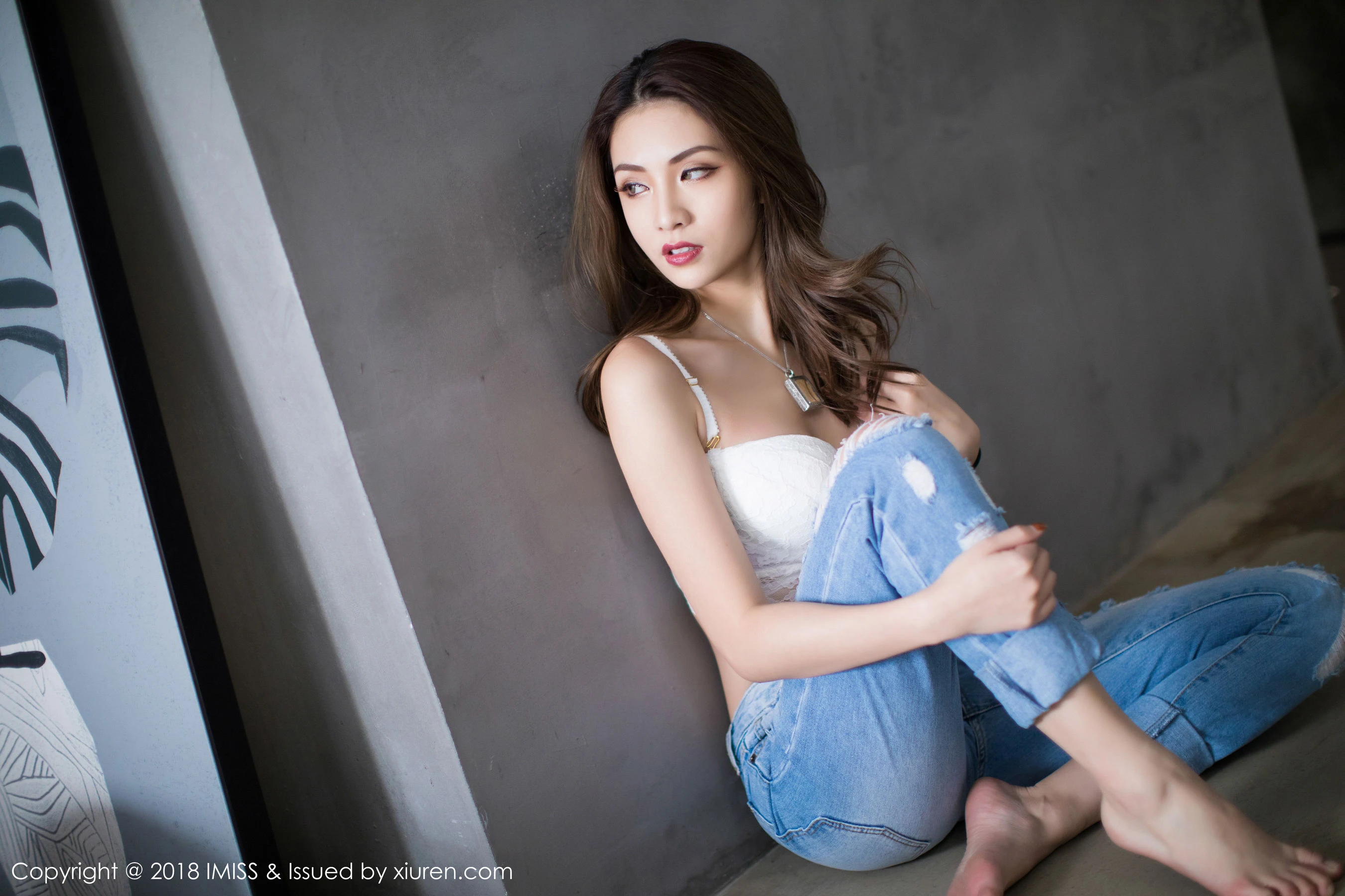  模特Arlie《丹凤双眼似水》 爱蜜社IMiss Vol.250第1张