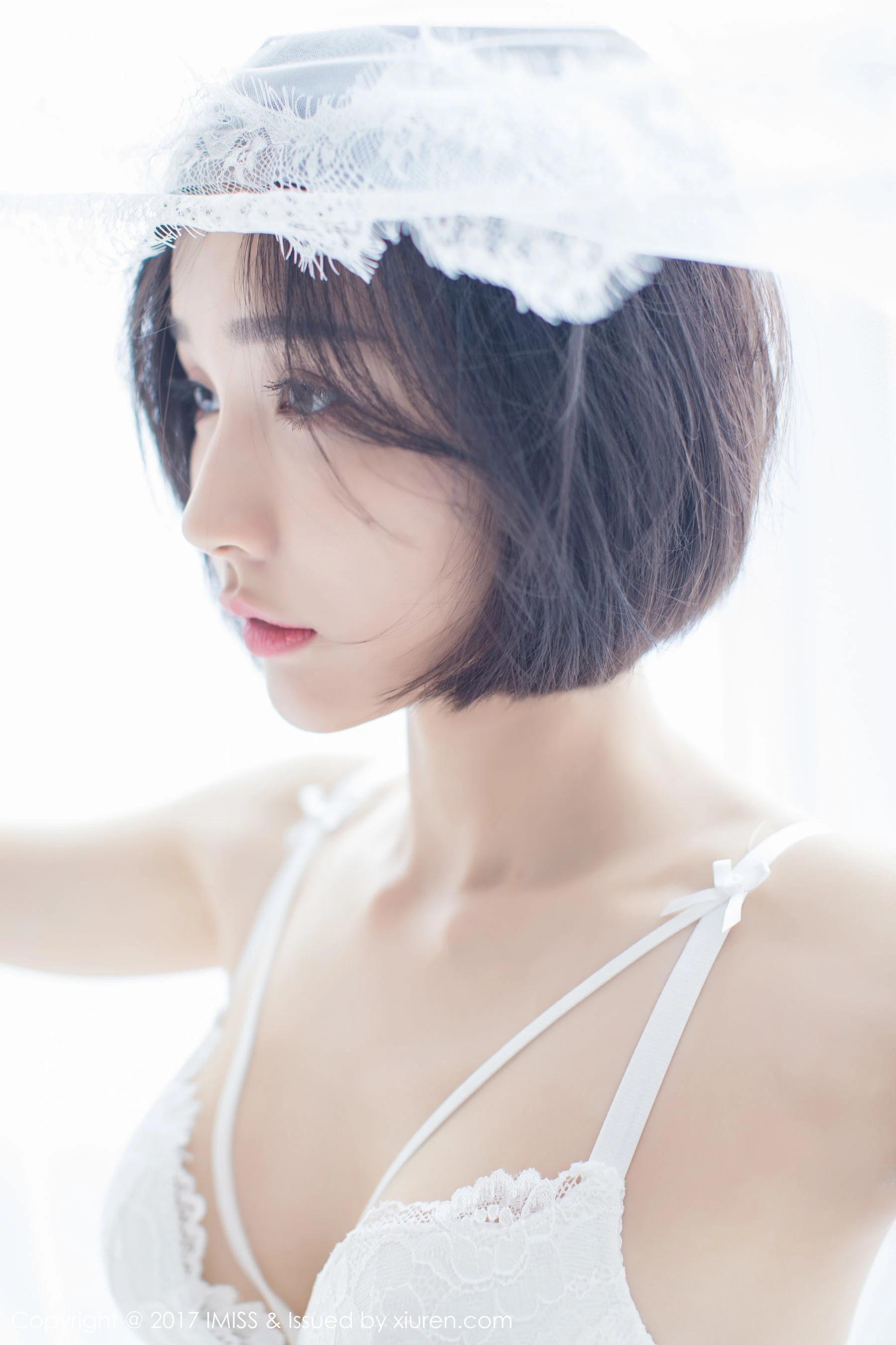  莉雅Livia《日系短发女神》 爱蜜社 VOL.178第12张