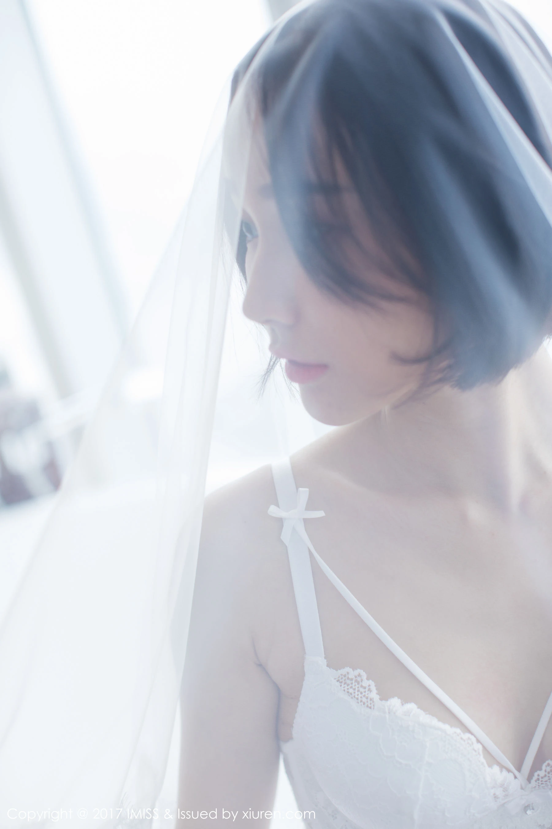  莉雅Livia《日系短发女神》 爱蜜社 VOL.178第11张