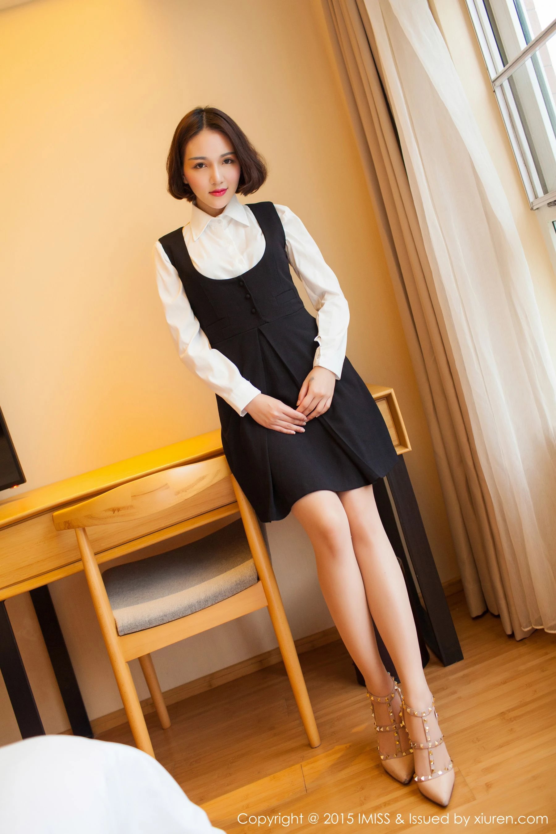  艾诗iccey《淑女的诱惑》 爱蜜社IMiss Vol.036第1张