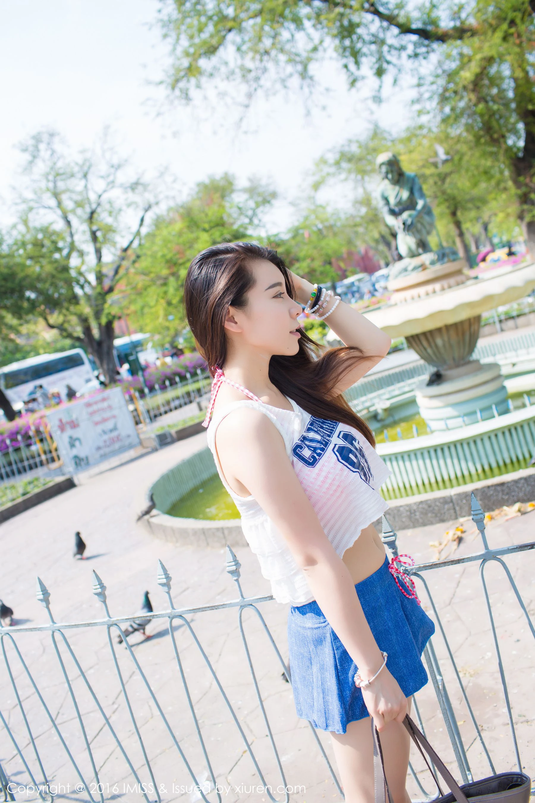  vetiver嘉宝贝儿《国外清新街拍》 爱蜜社IMiss Vol.126第6张