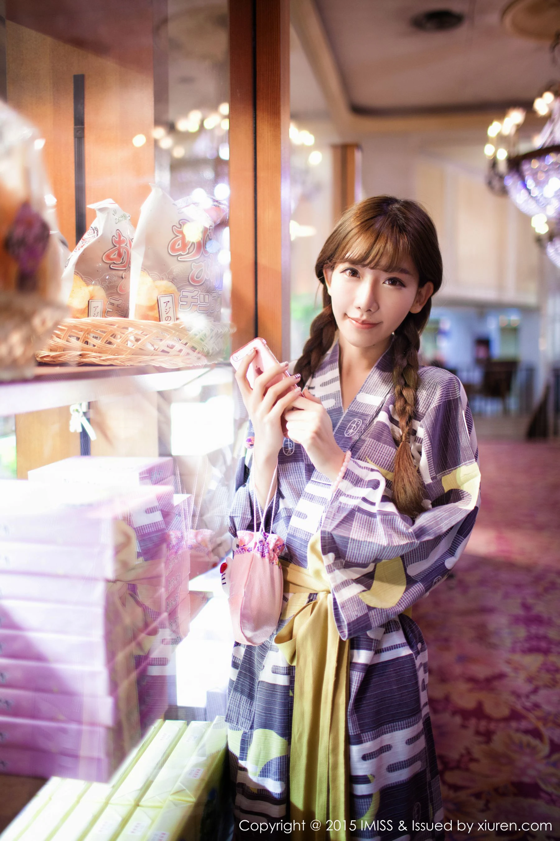  网红陈潇《日本之旅街拍》 爱蜜社IMiss Vol.010第23张