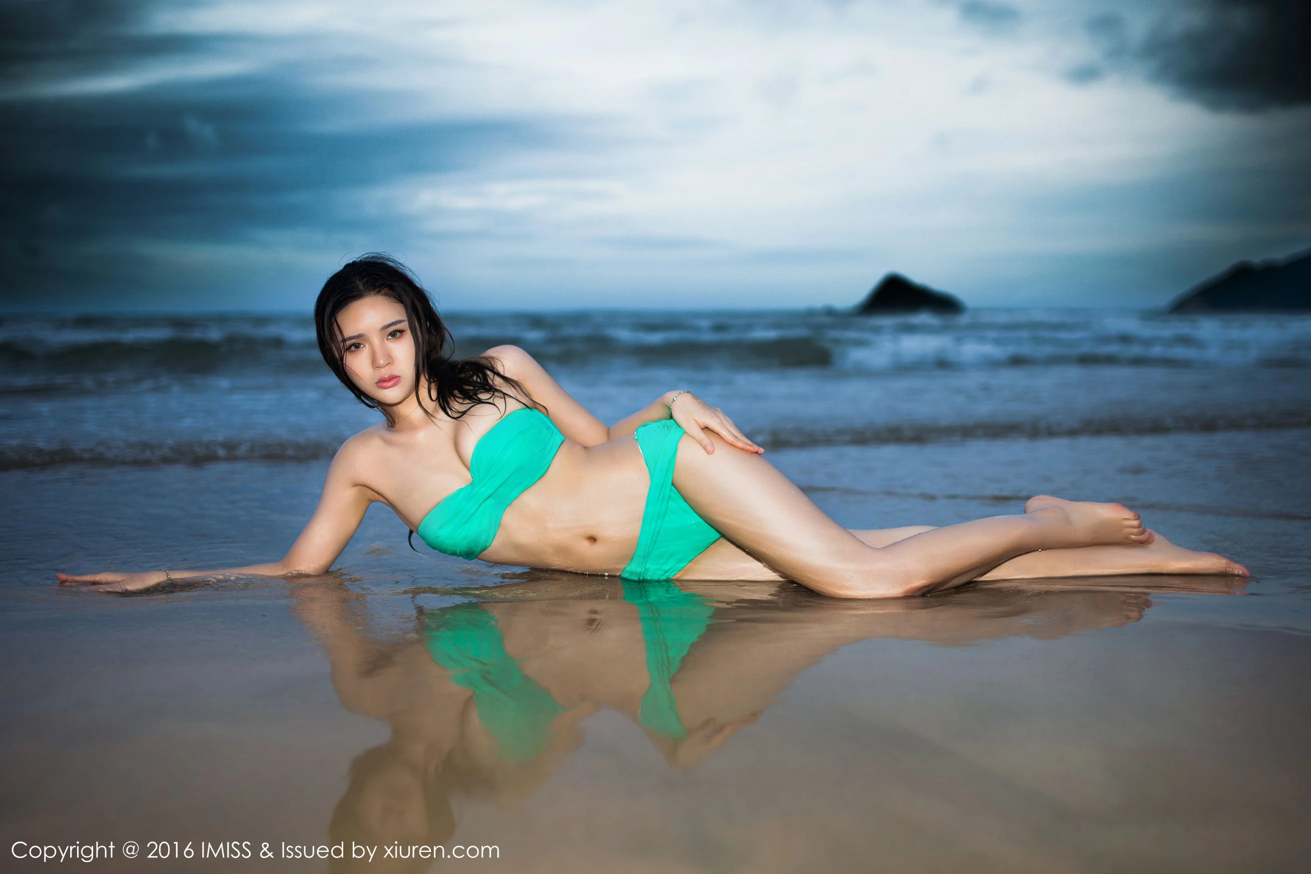 颖儿EI《海边比基尼系列》 爱蜜社IMiss Vol.115第15张
