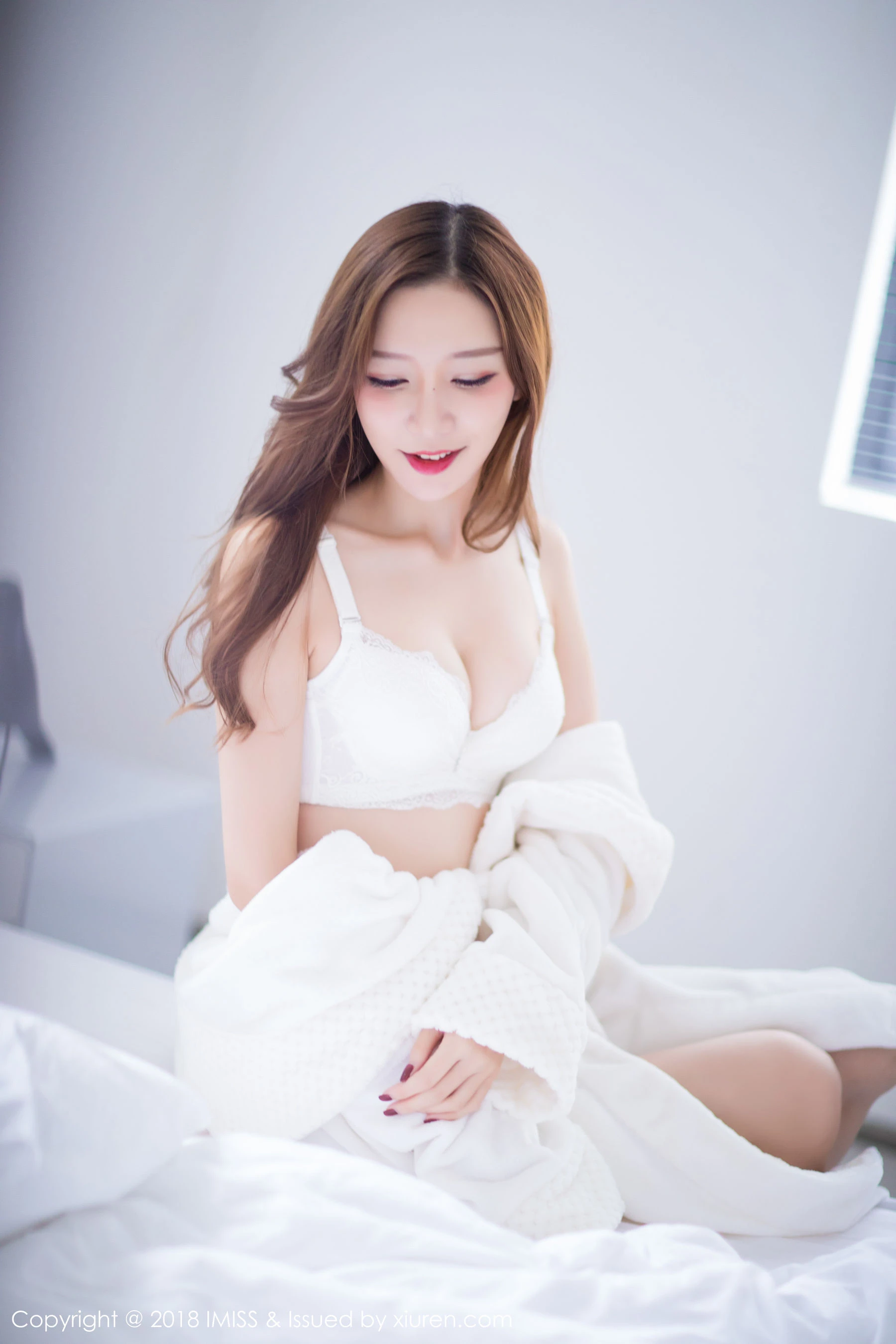 模特小琳《甜美新人》 爱蜜社IMiss Vol.233第11张