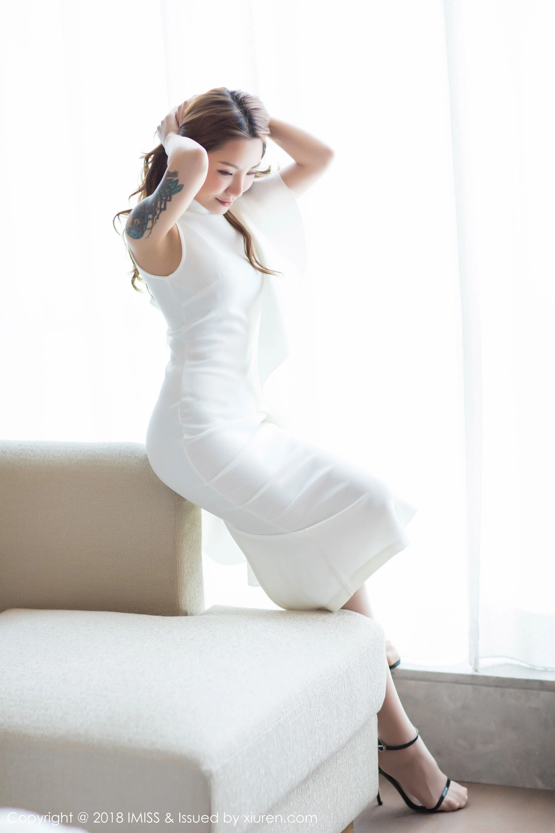 模特Vissa《独特的熟女气质》 爱蜜社IMiss Vol.257第17张