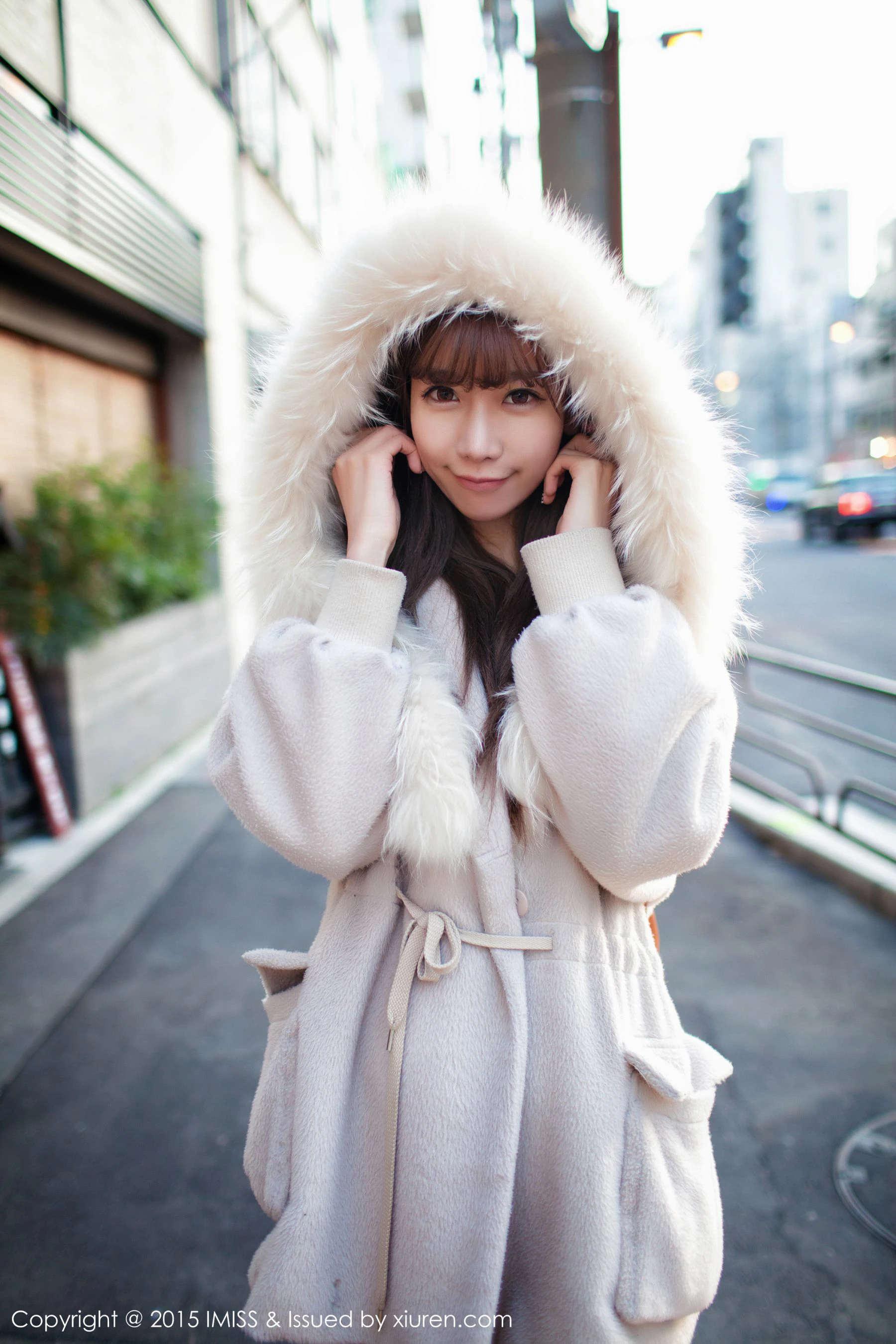 网红陈潇《日本之旅街拍》 爱蜜社IMiss Vol.010第6张