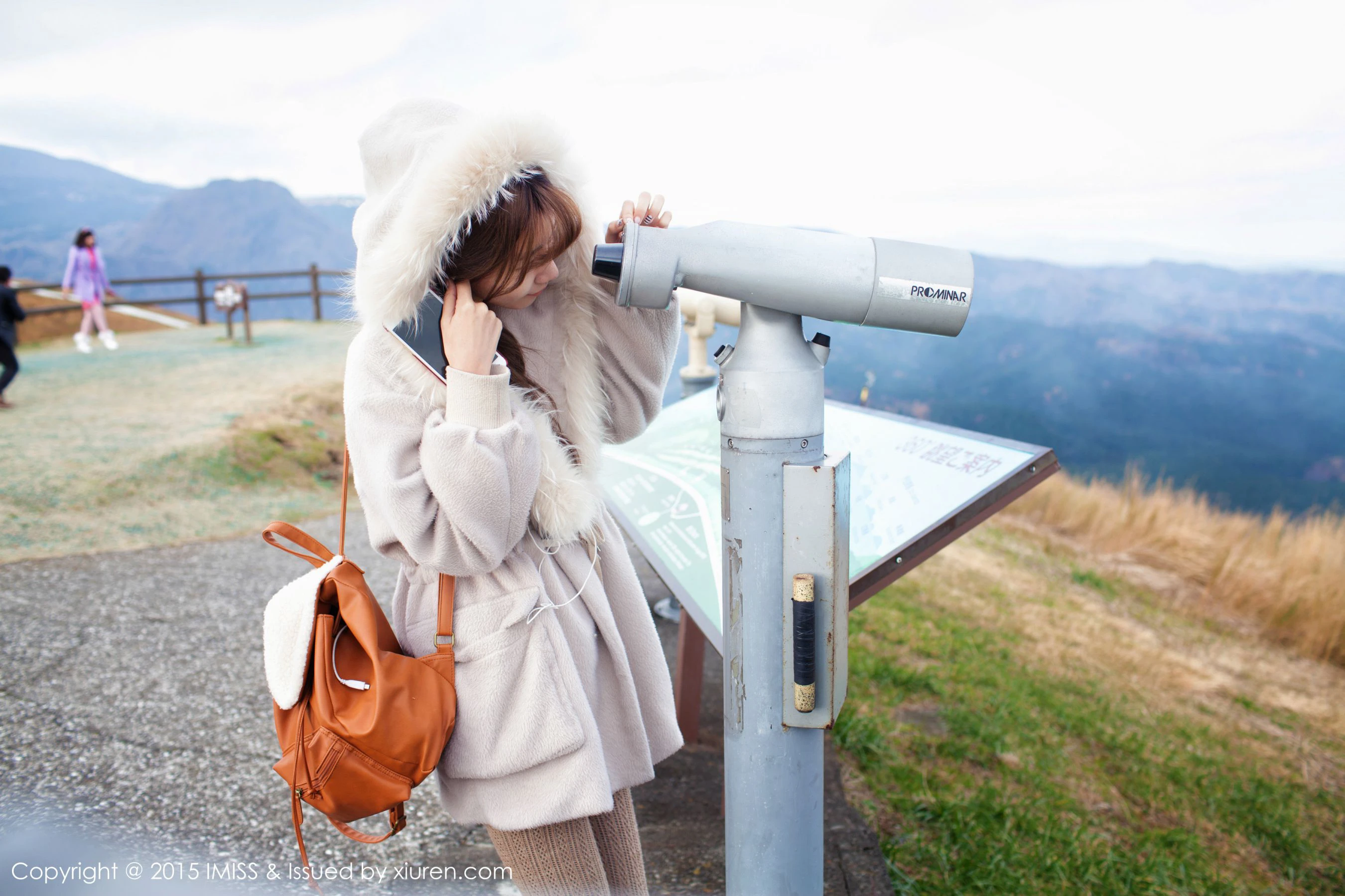  网红陈潇《日本之旅街拍》 爱蜜社IMiss Vol.010第23张