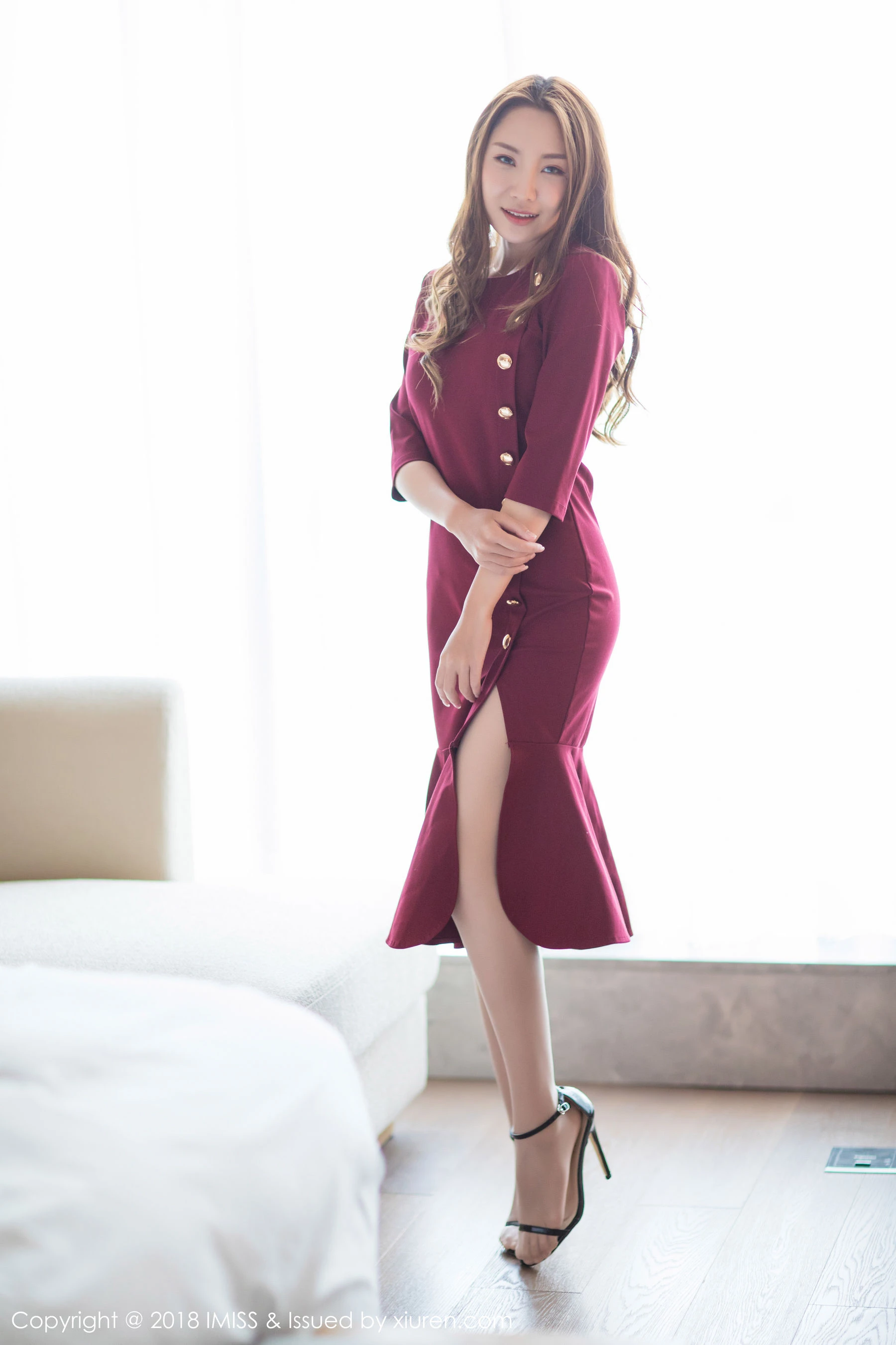 模特Vissa《独特的熟女气质》 爱蜜社IMiss Vol.257第19张