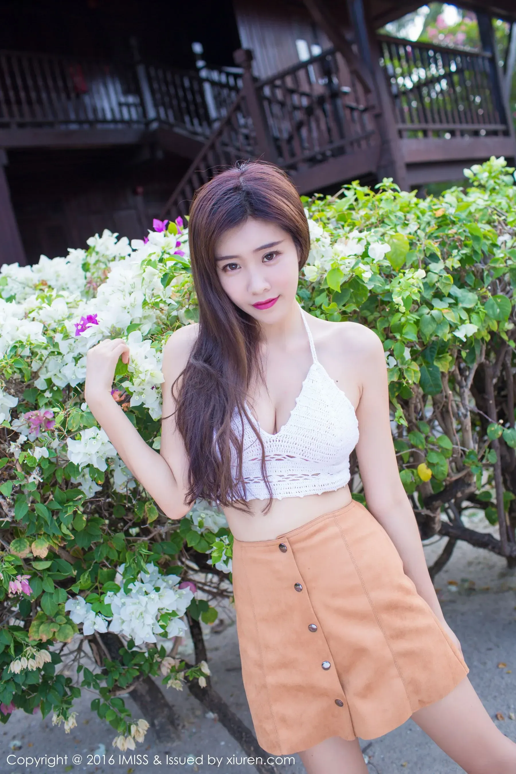 程小烦不烦《兰卡威旅拍》清新外拍 爱蜜社IMiss Vol.092第13张