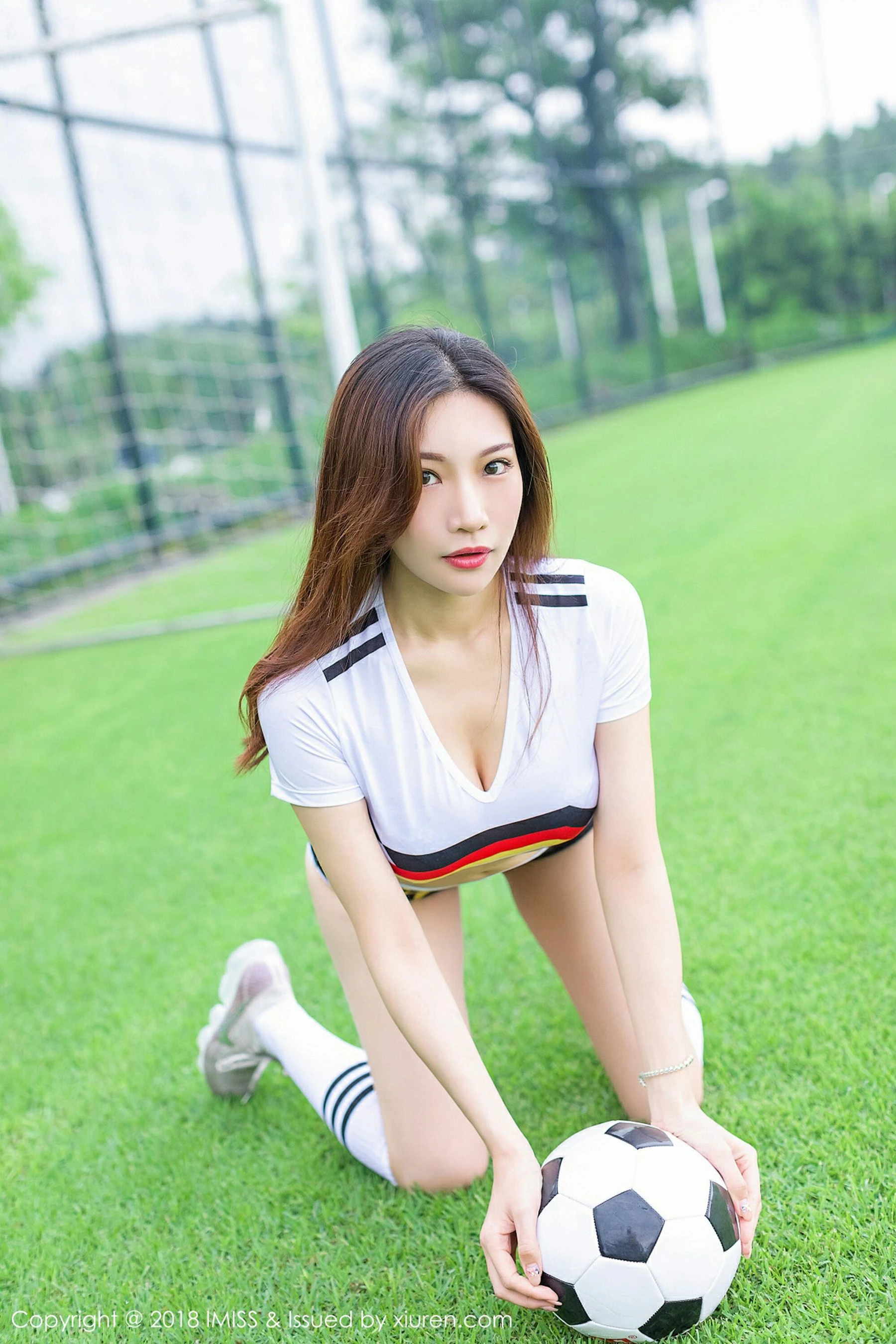 小狐狸Sica《世界杯足球宝贝》 爱蜜社IMiss Vol.255第4张