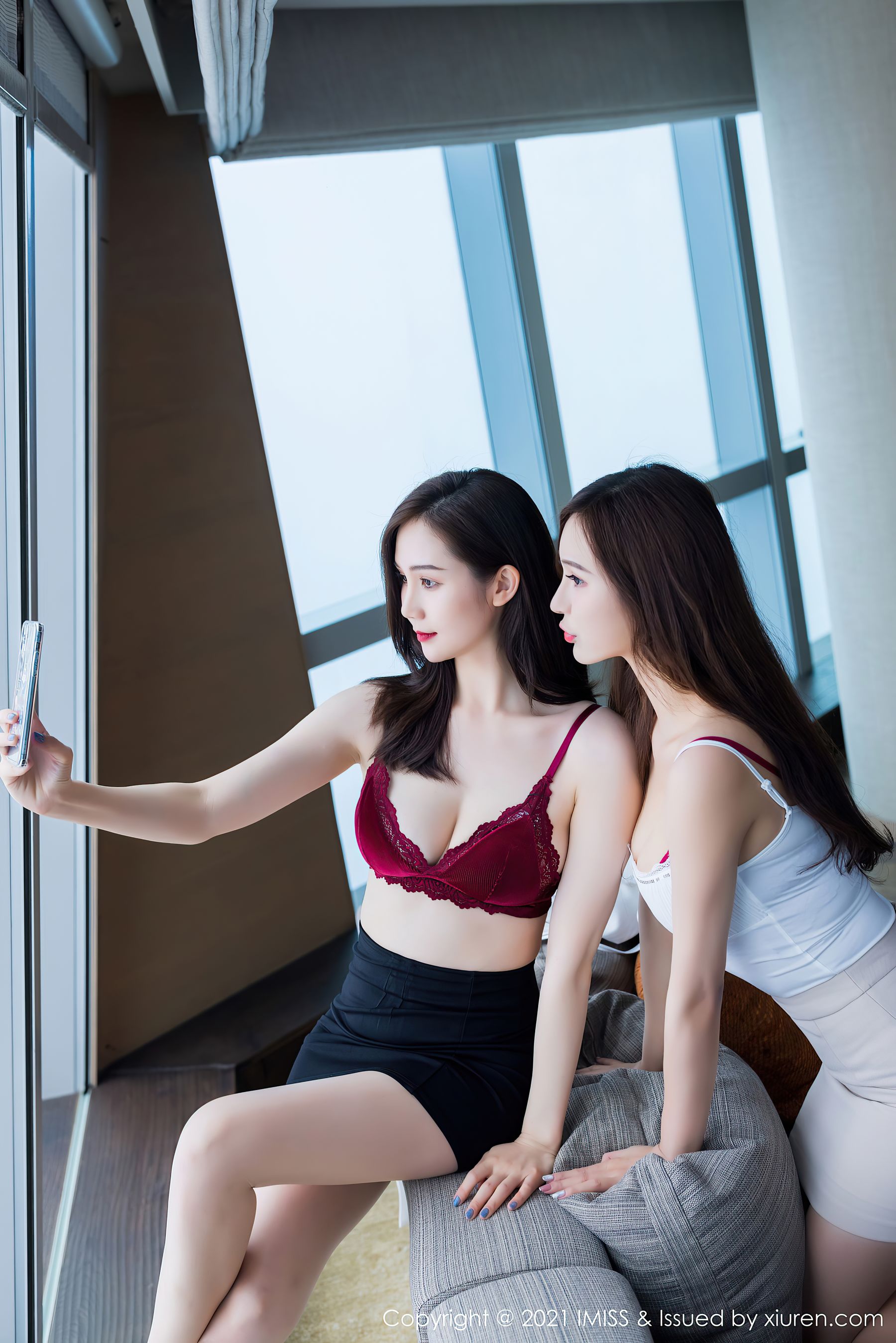  爱蜜社IMiss Vol.570 @Lavinia肉肉 &#038; @SISY思第1张