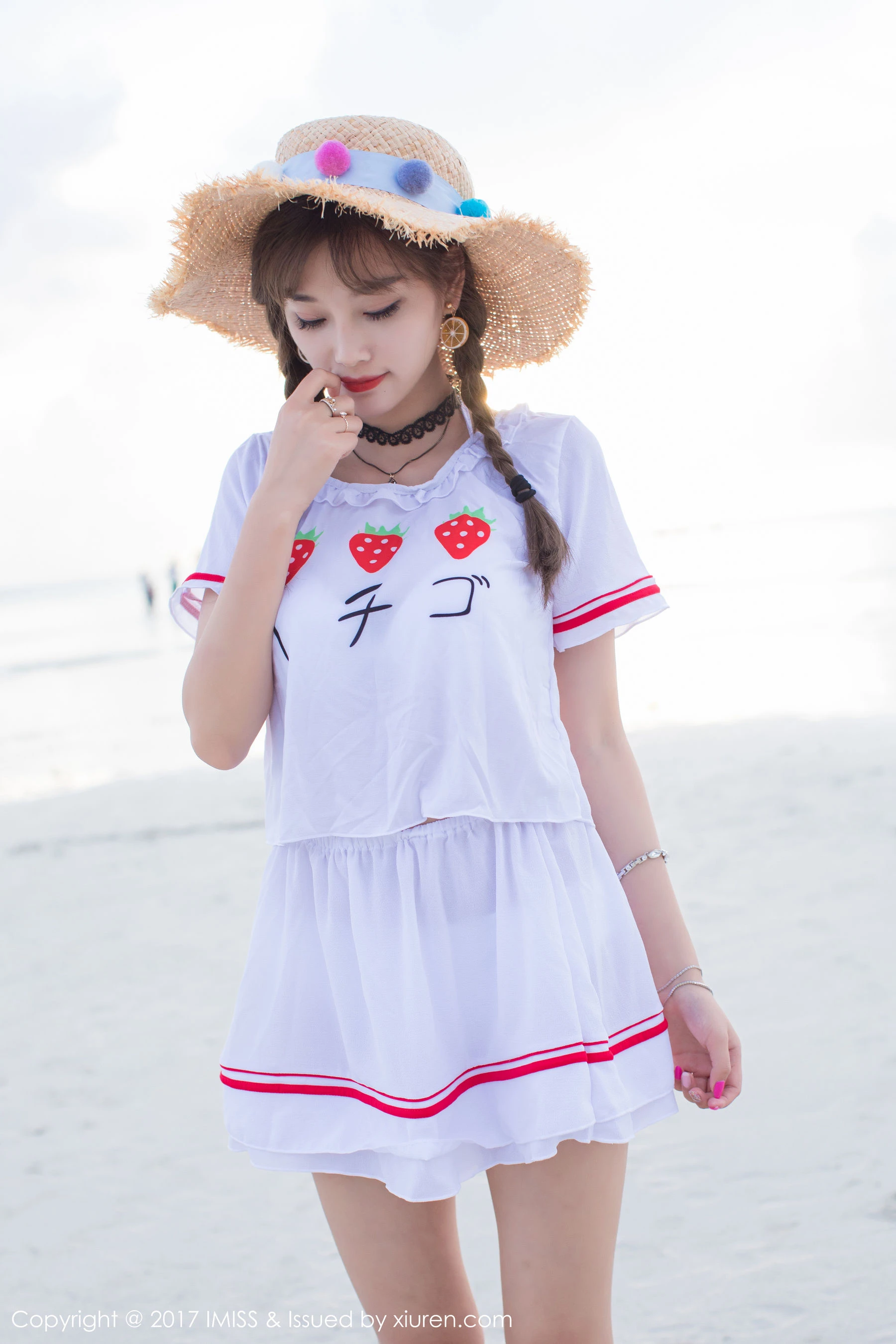 杨晨晨sugar《阳光和沙滩,香车与美人》 爱蜜社IMiss Vol.185第4张