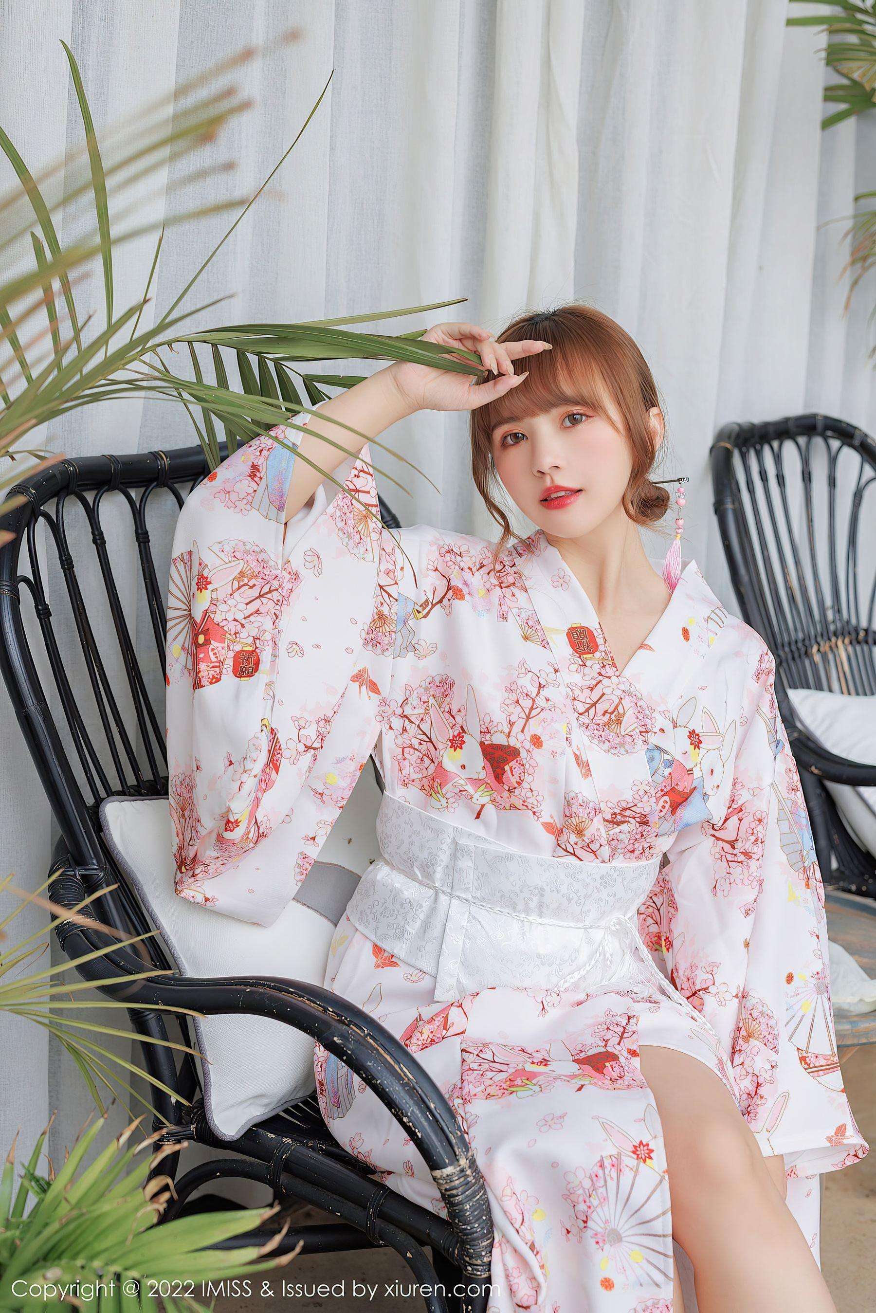 爱蜜社 VOL.676 张思允Nice 蕾丝内衣美胸写真第9张