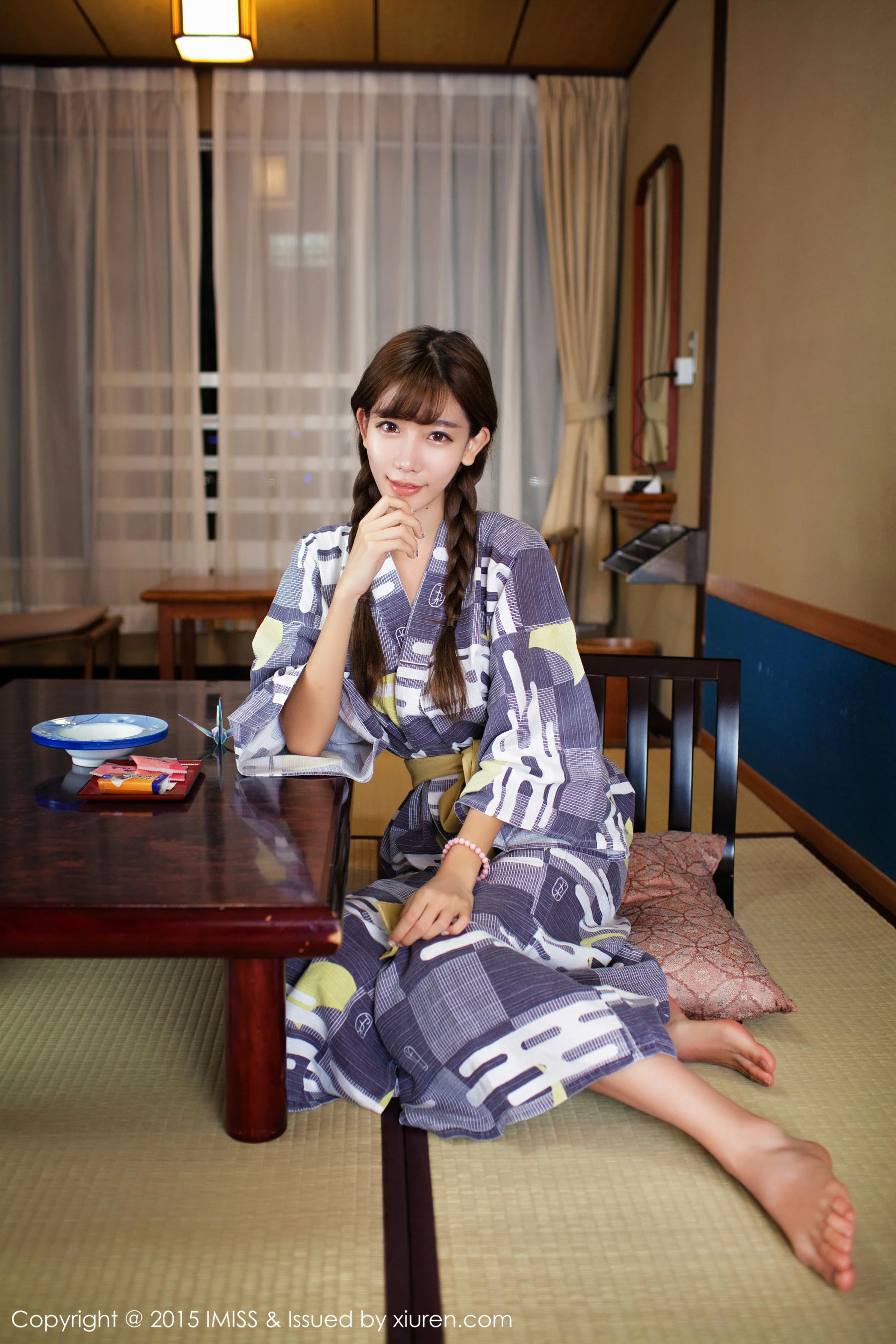 网红陈潇《日本之旅街拍》 爱蜜社IMiss Vol.010第19张