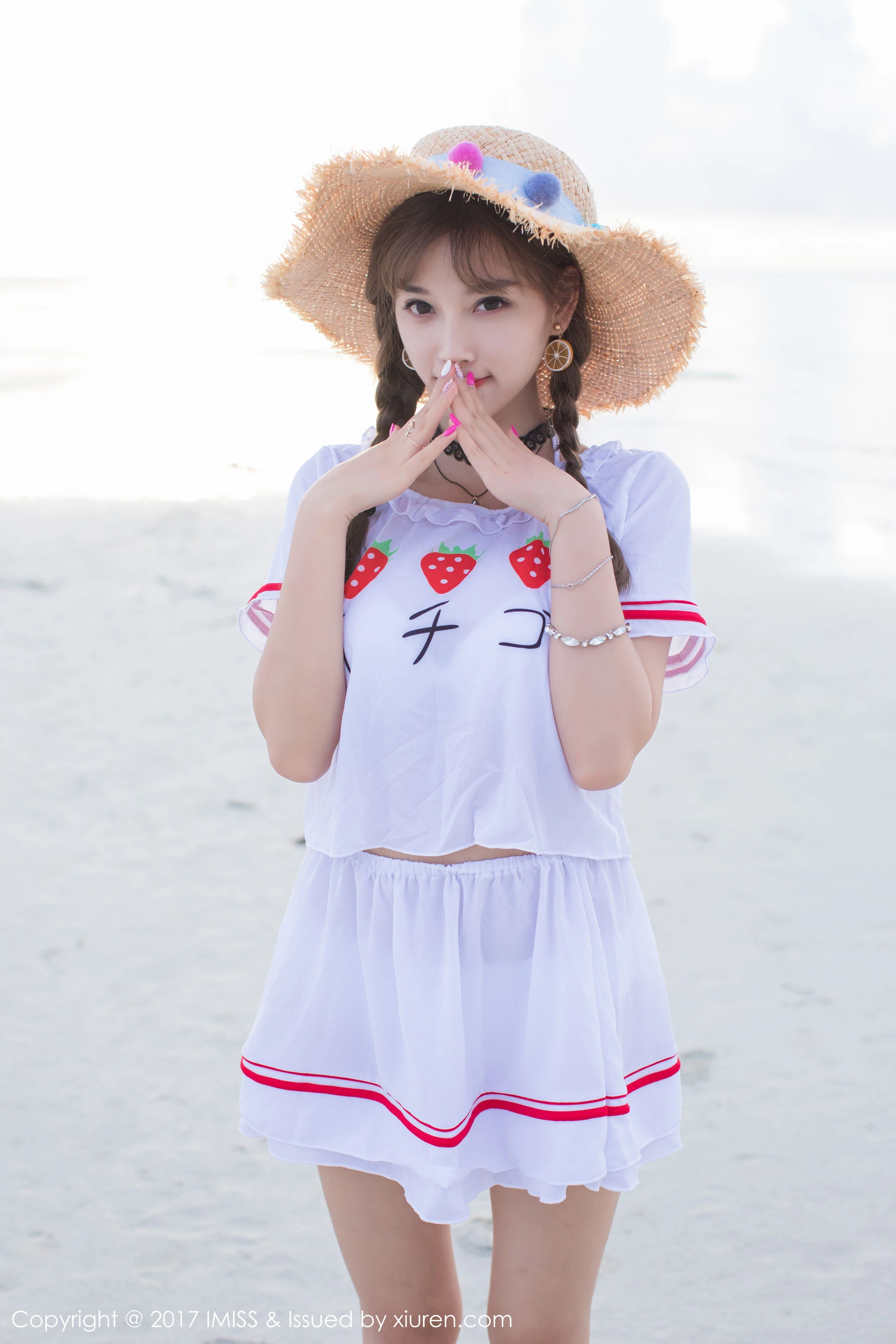 杨晨晨sugar《阳光和沙滩,香车与美人》 爱蜜社IMiss Vol.185第5张