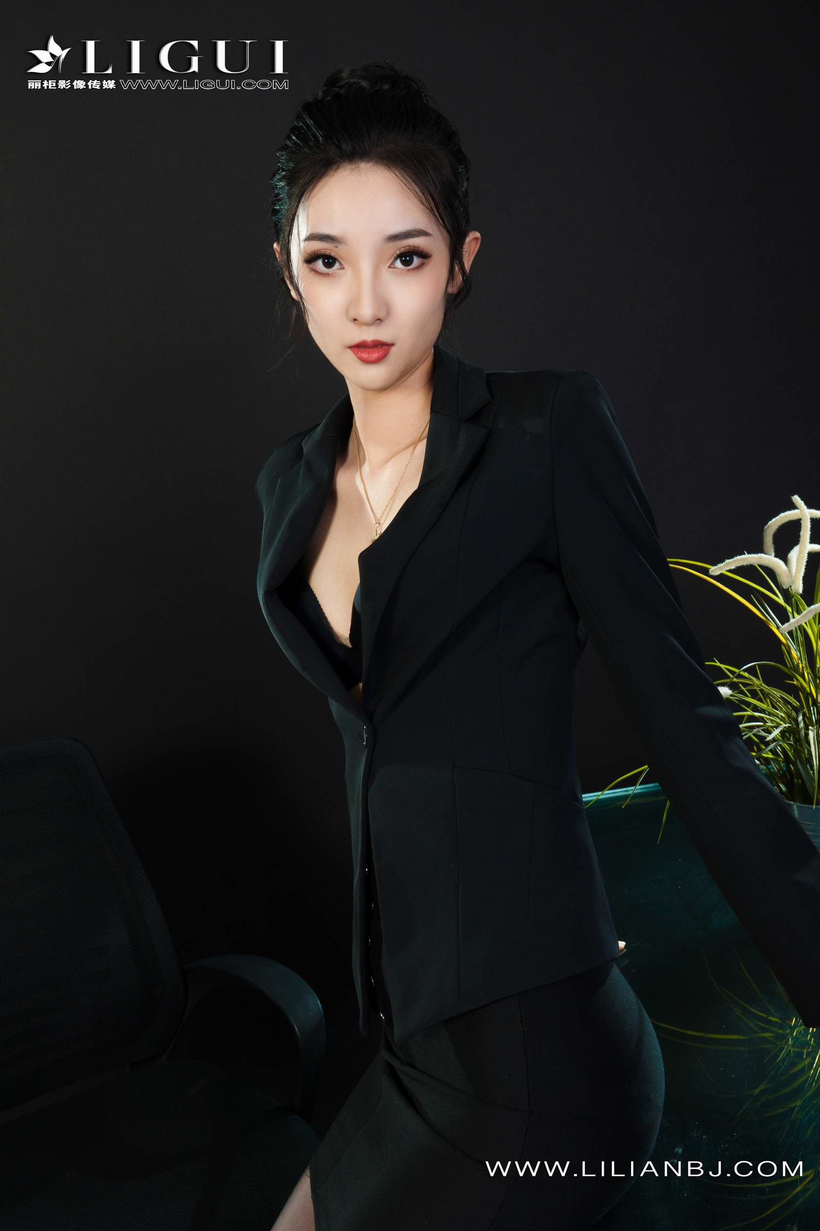 Ligui丽柜 2022.01.12 网络丽人 Model 伊萱第12张