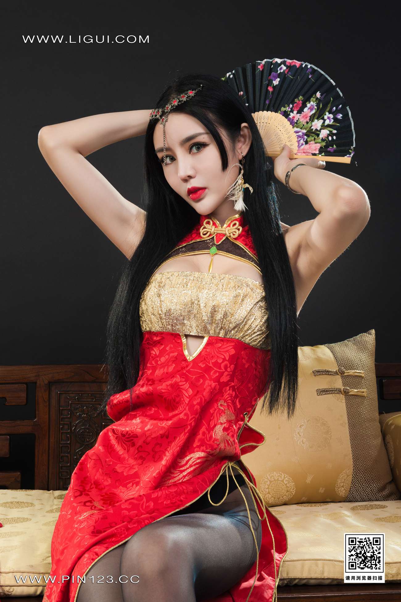 [Ligui丽柜]2022.05.30《迷丝穿越》凉儿第12张