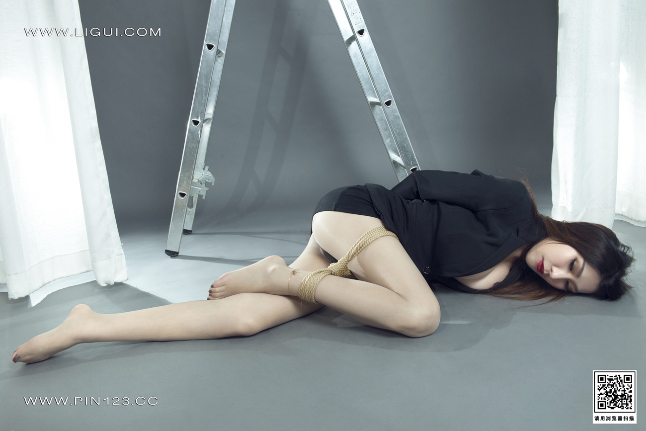 [Ligui丽柜]2022.06.09《紧缚职女》文静第11张