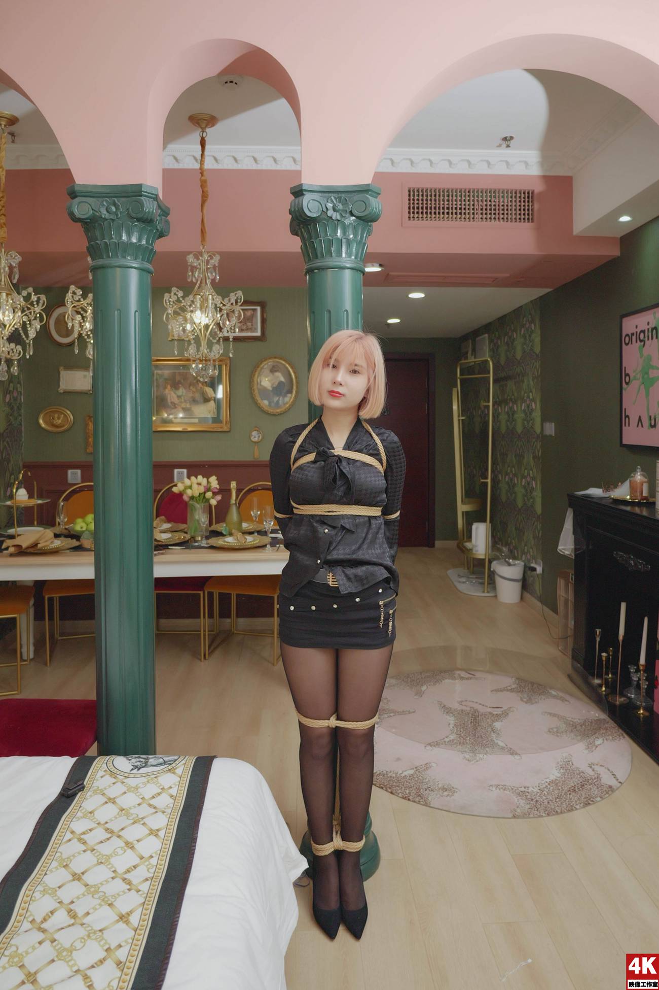 [Ligui丽柜]2022.05.06 卧室里的执勤官（下）小发第9张