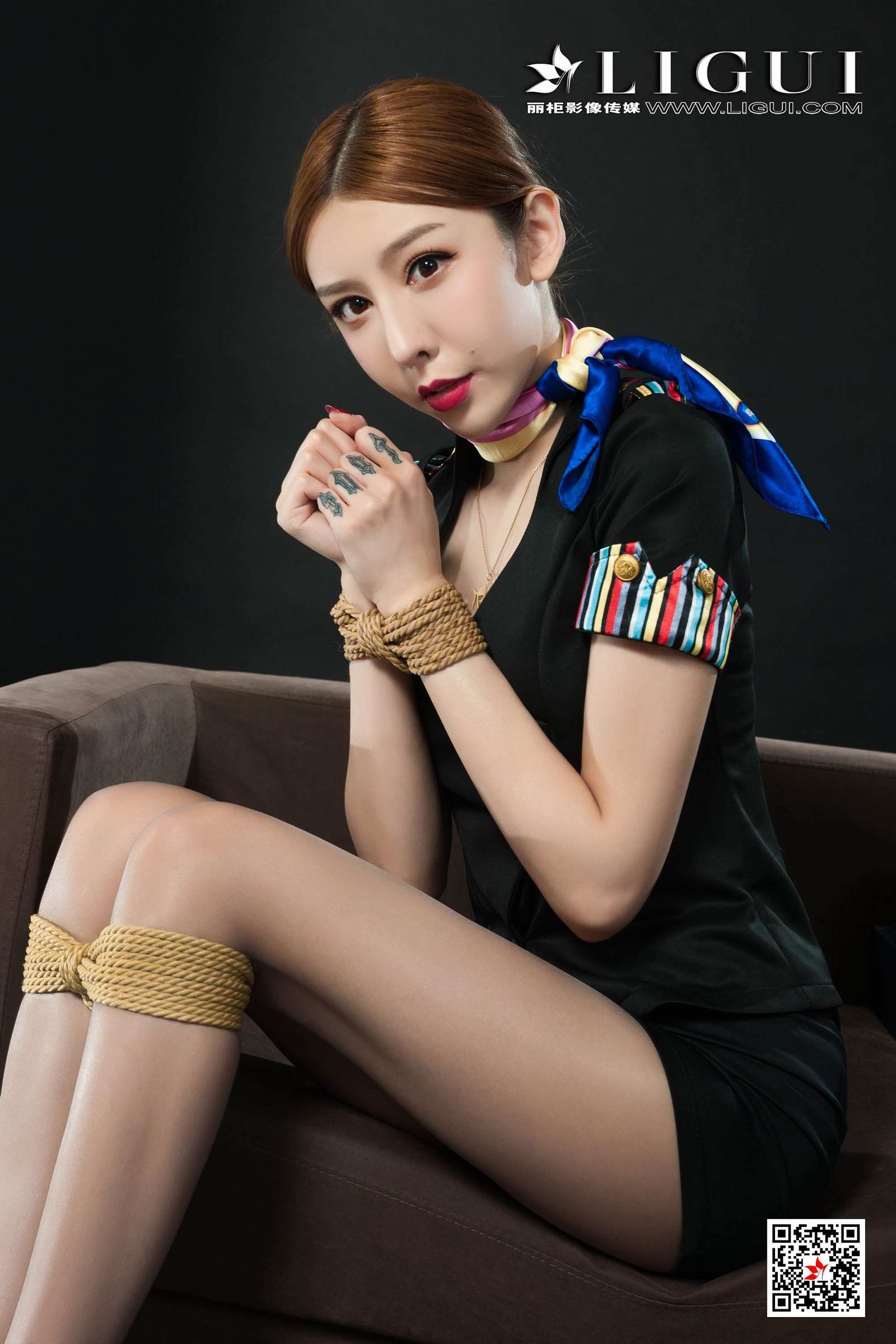 Ligui丽柜 2019.11.30 网络丽人 Model 《紧缚丽莲》之第18张