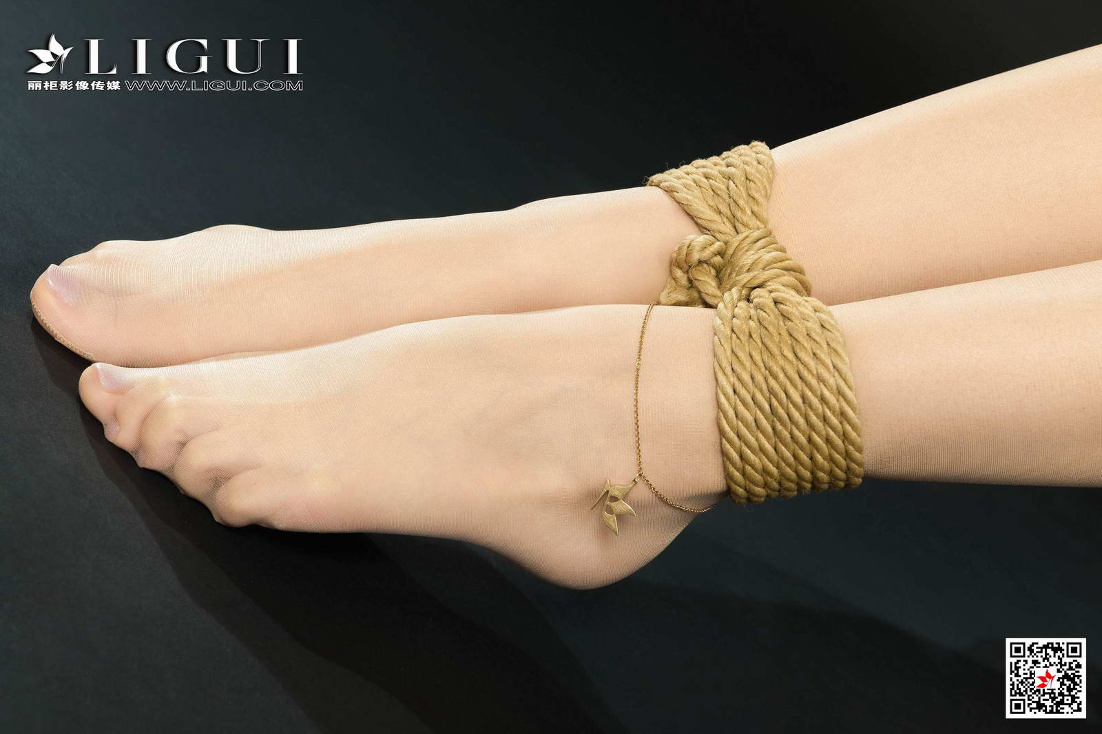 Ligui丽柜 2020.10.02《紧缚新莲》白雪第2张